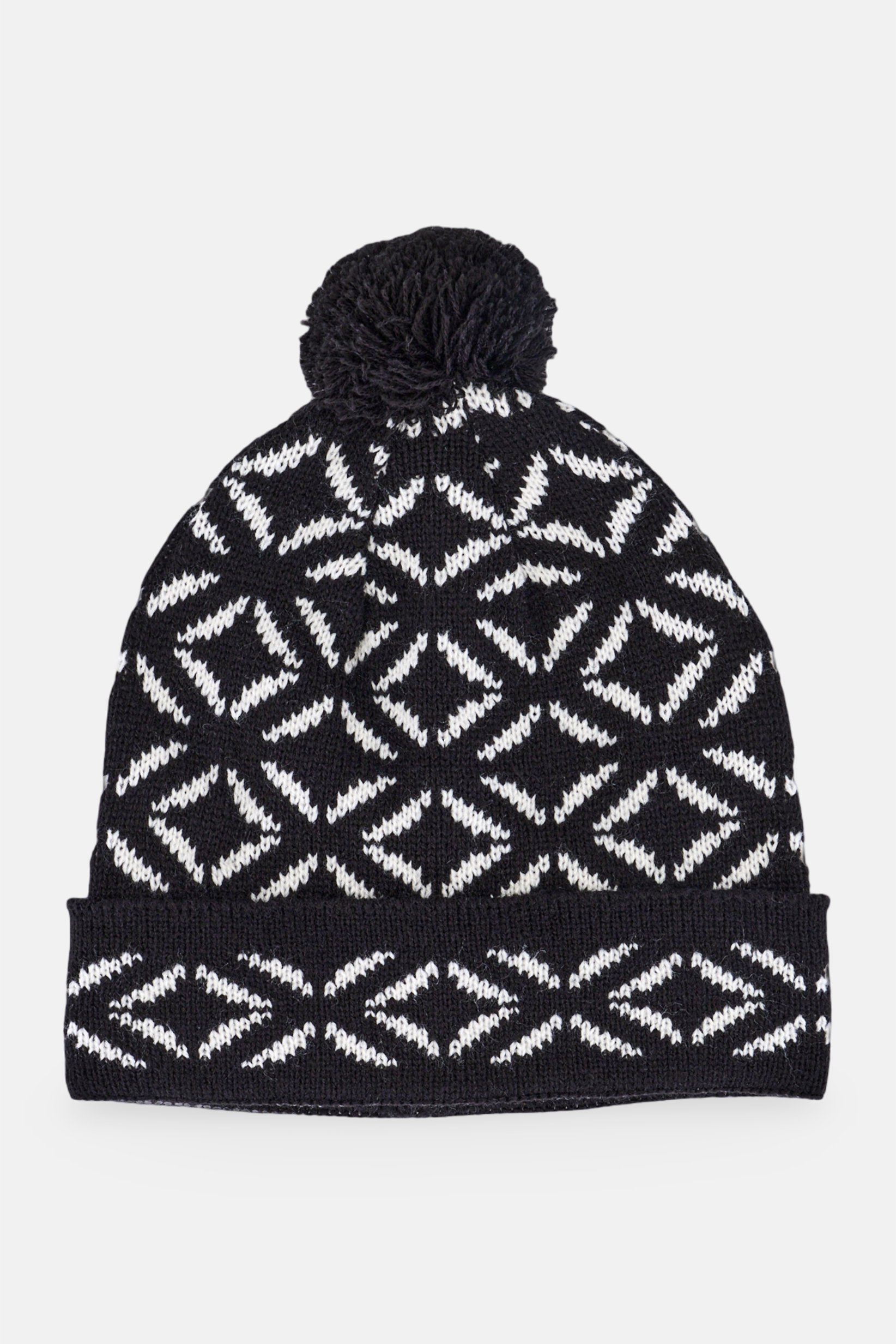 Men Allover Print Beanie Hat, Multicolor