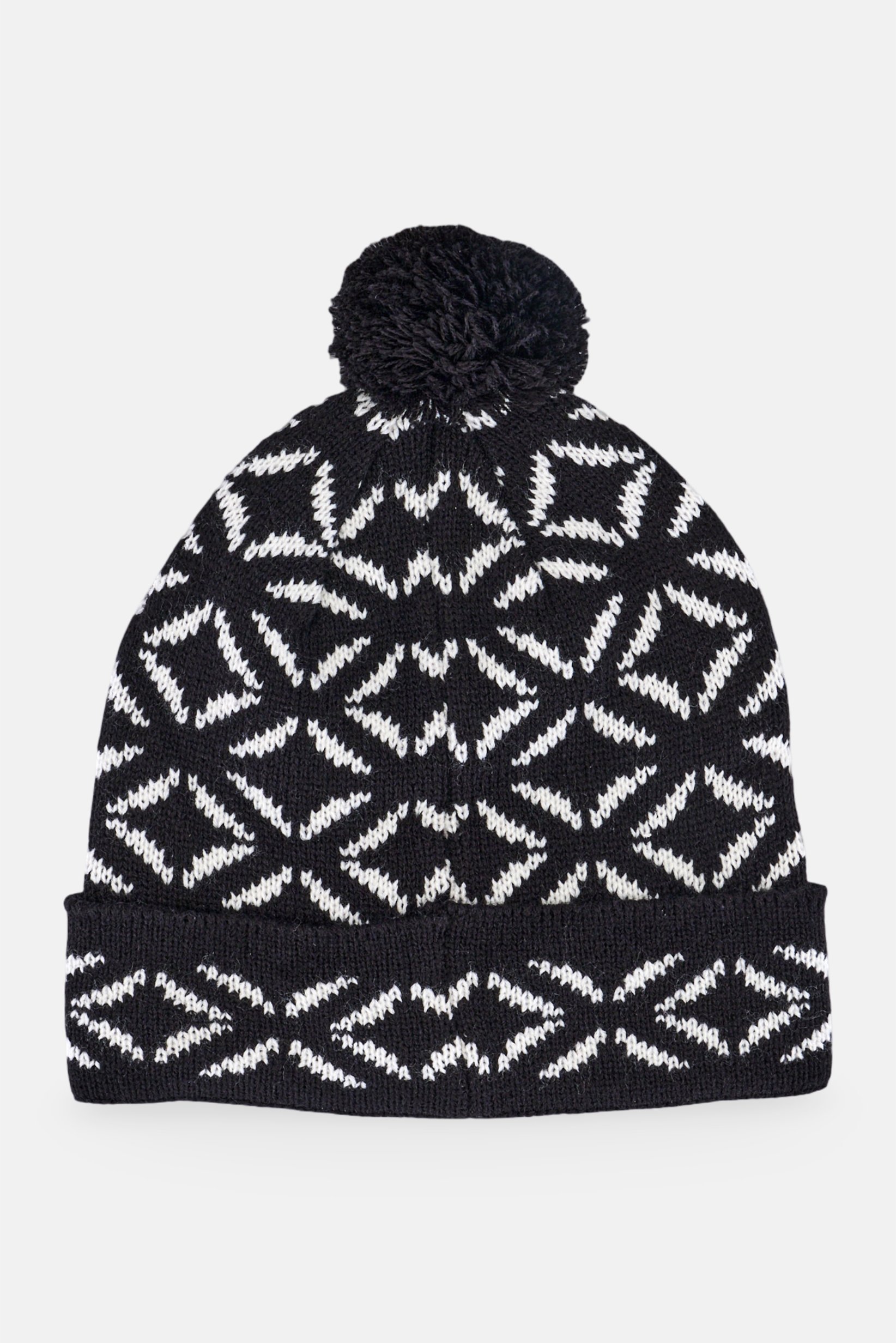 Men Allover Print Beanie Hat, Multicolor