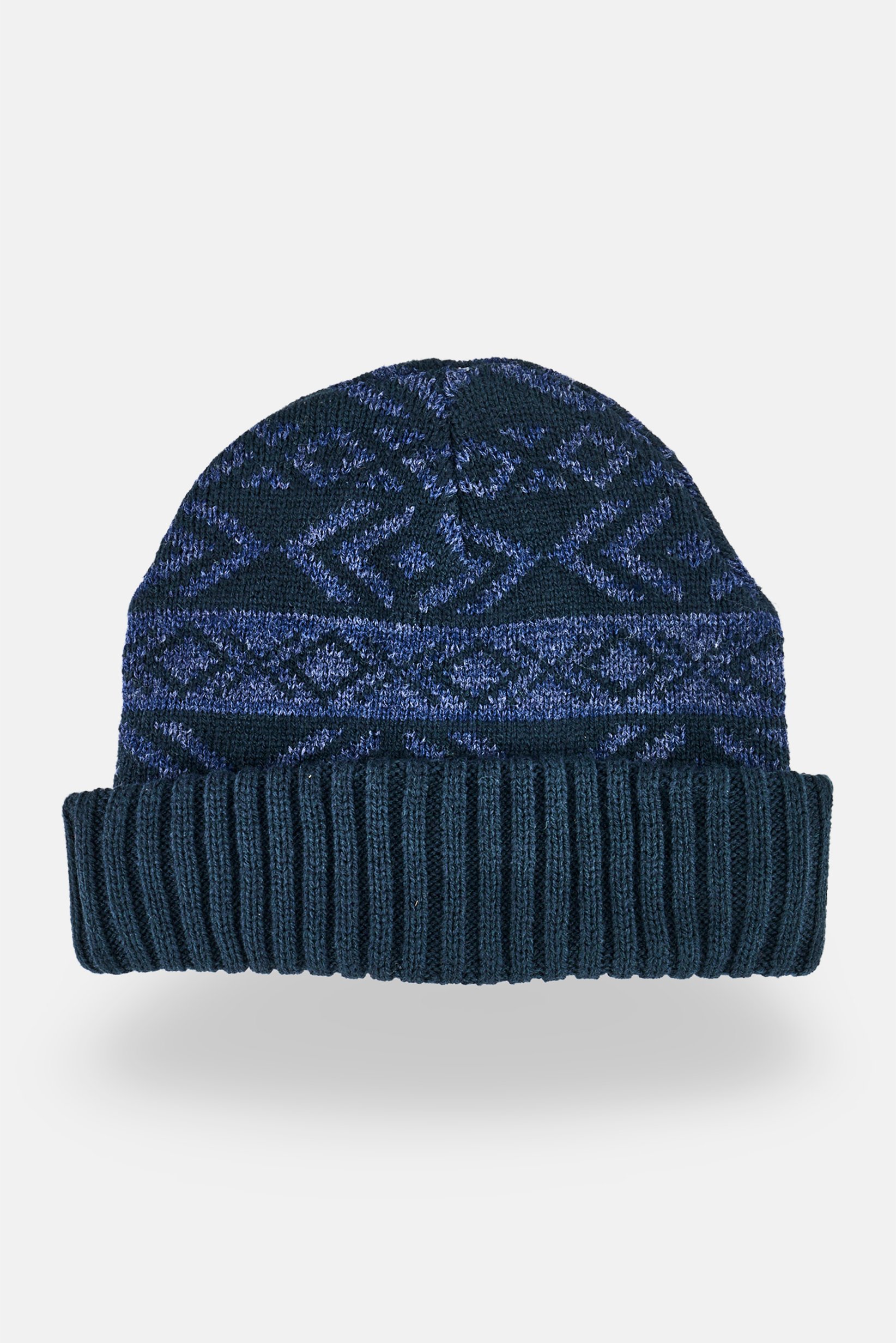Men Textured Beanie, Multicolor