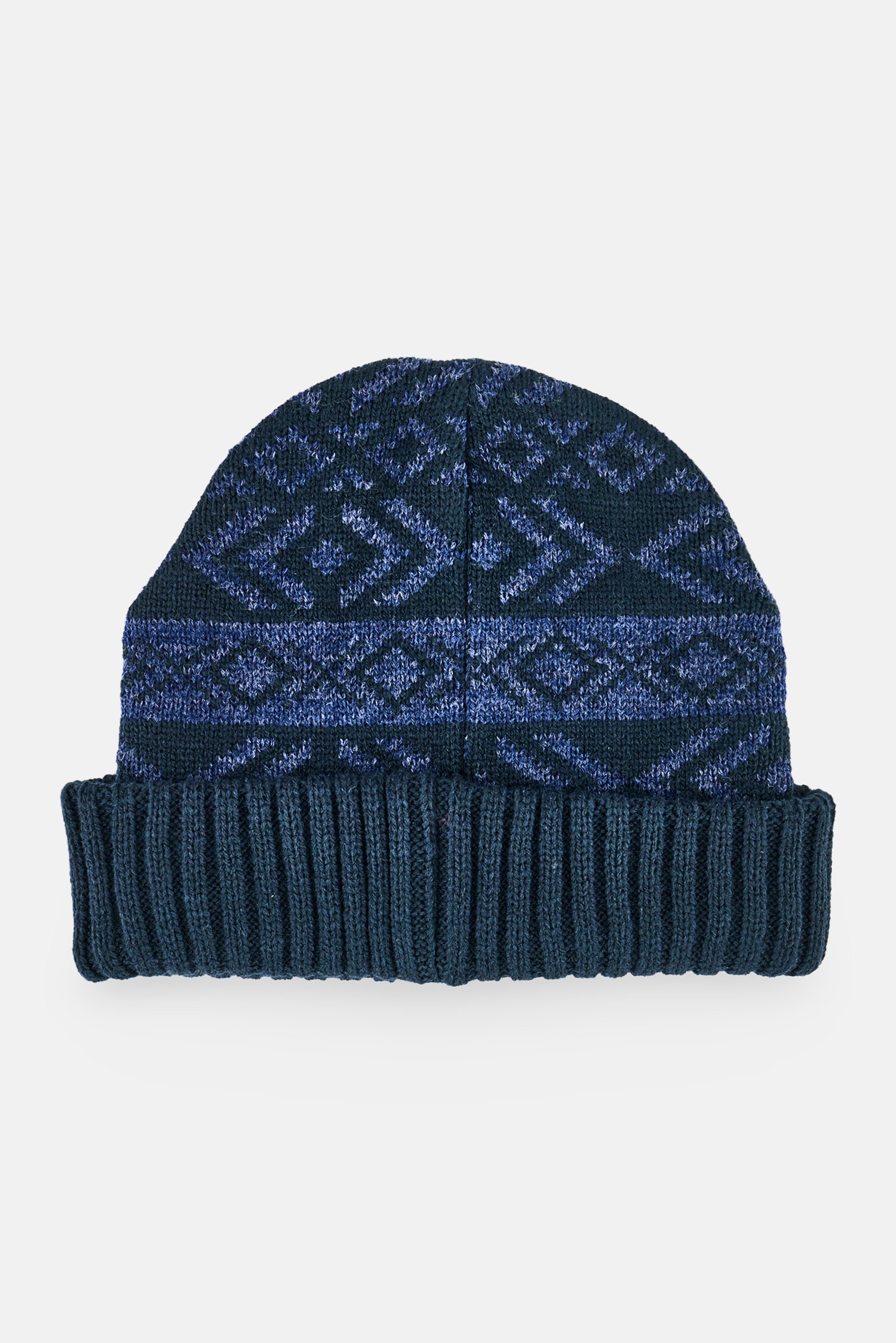 Men Textured Beanie, Multicolor