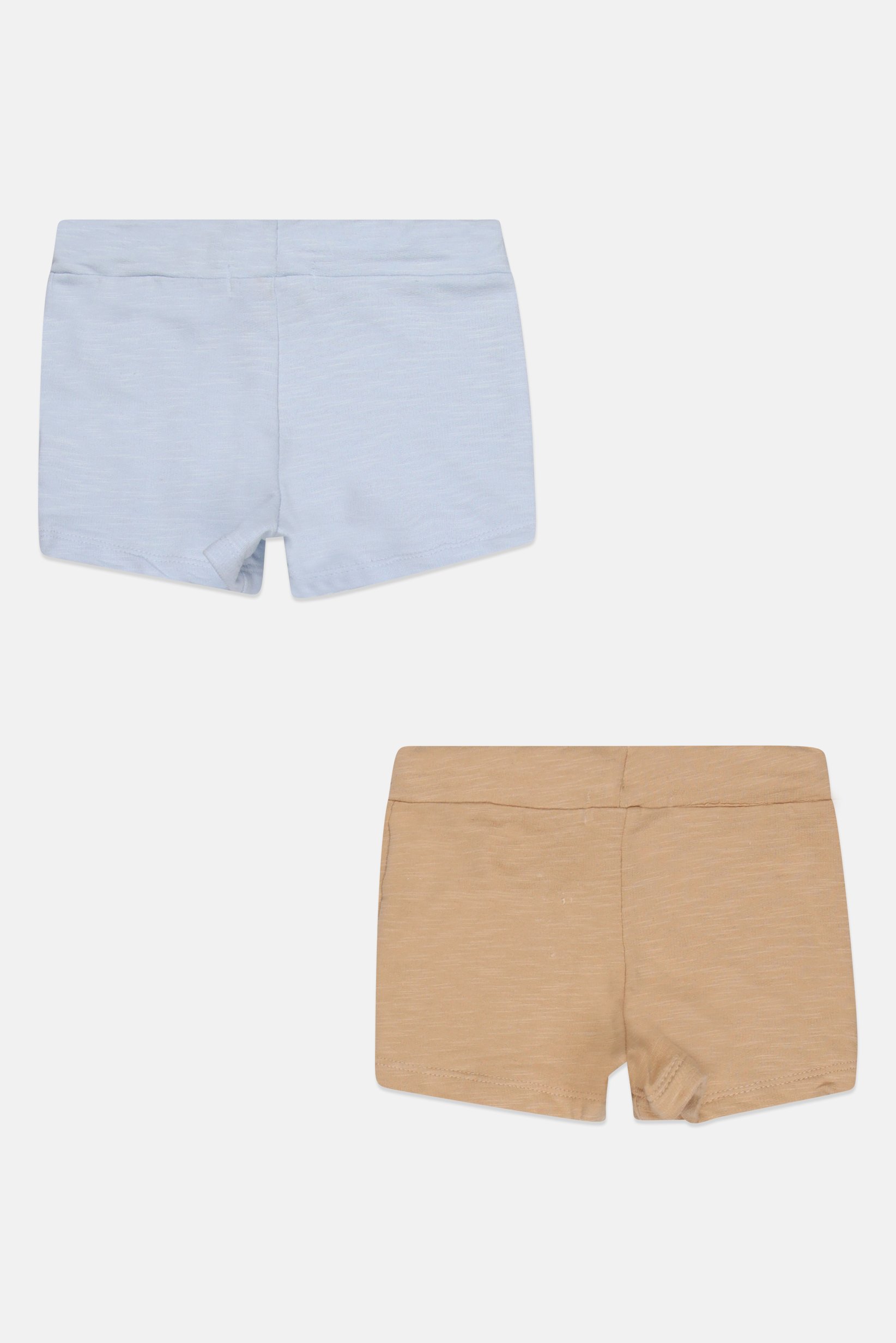 Toddlers Boy 2 Pieces Plain Shorts, Multicolor
