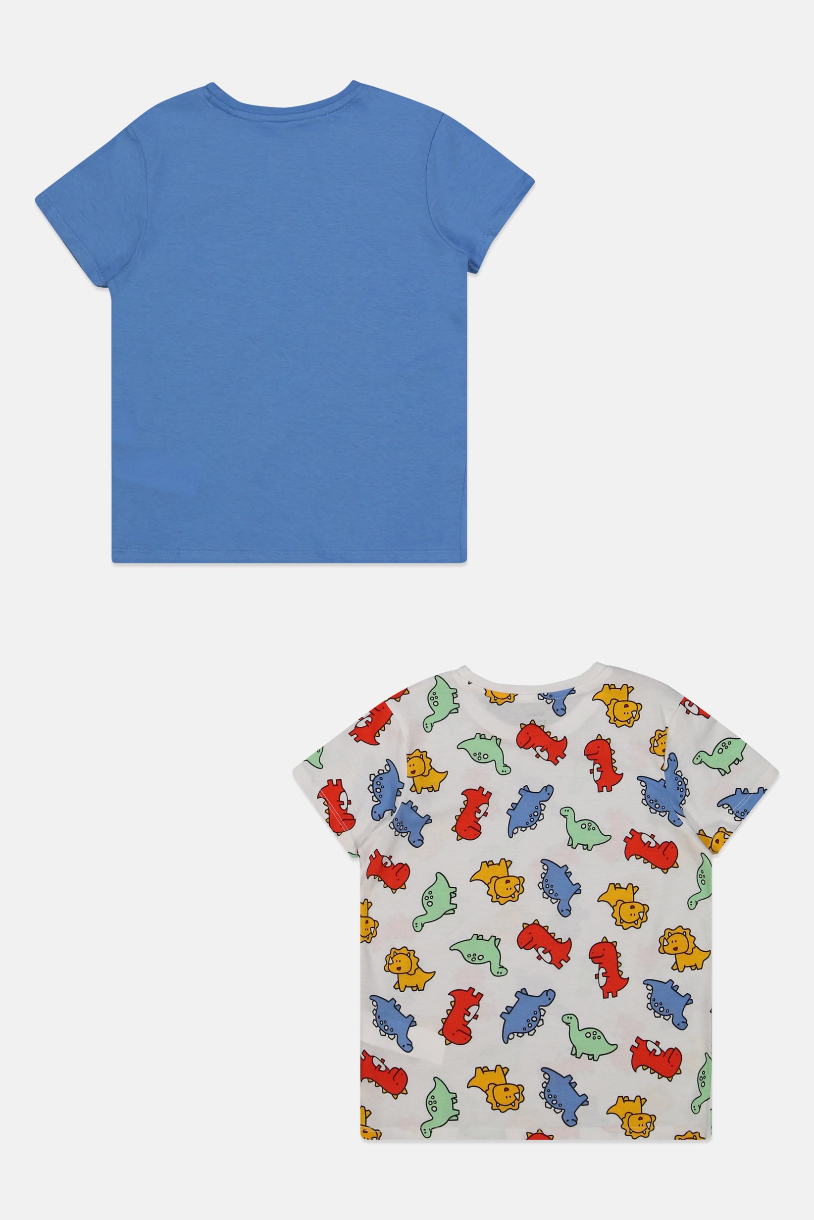 Kids Boy 2 Pieces Graphic Print Short Sleeve T-Shirt, Multicolor