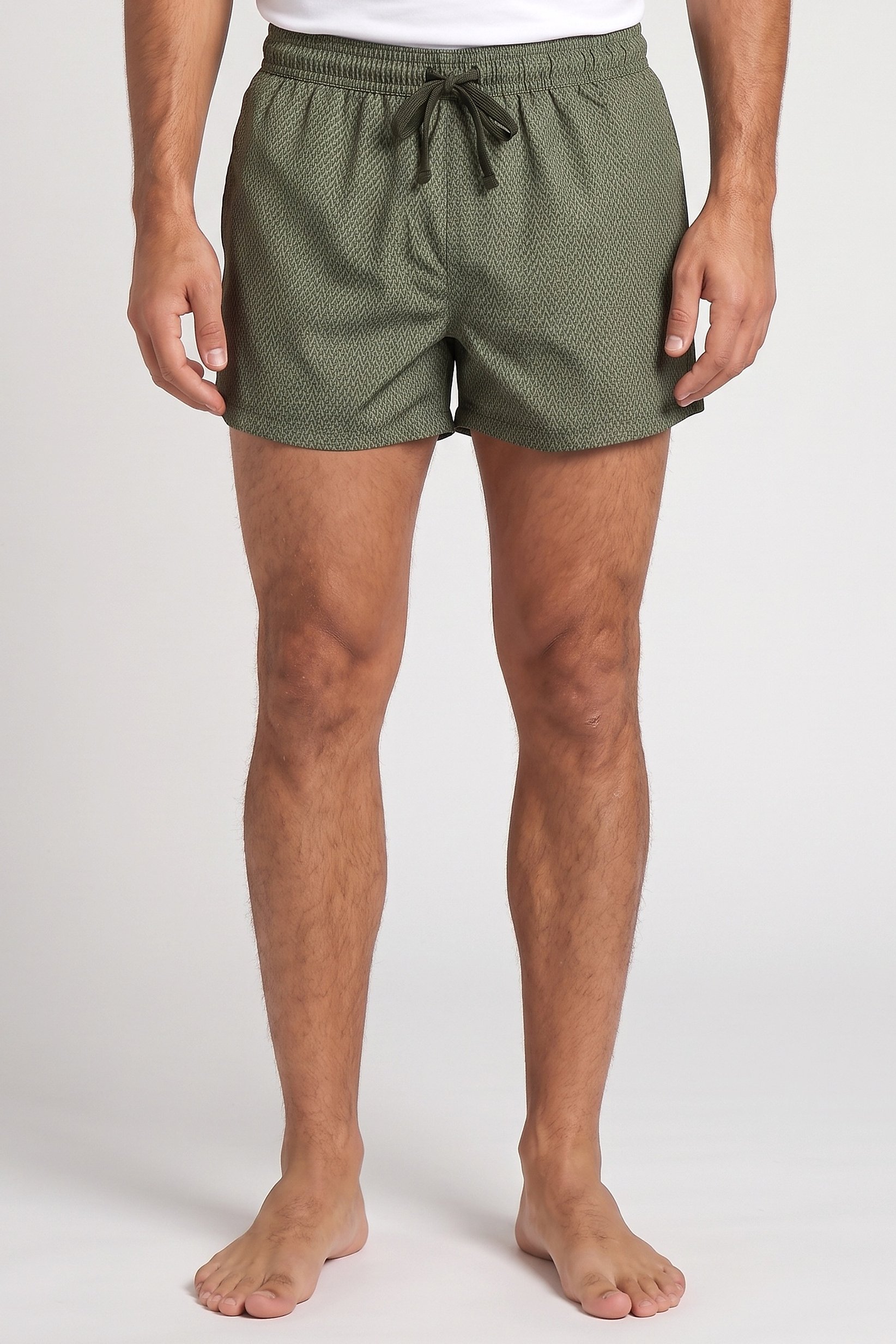 Men Allover Print Board Shorts, Multicolor