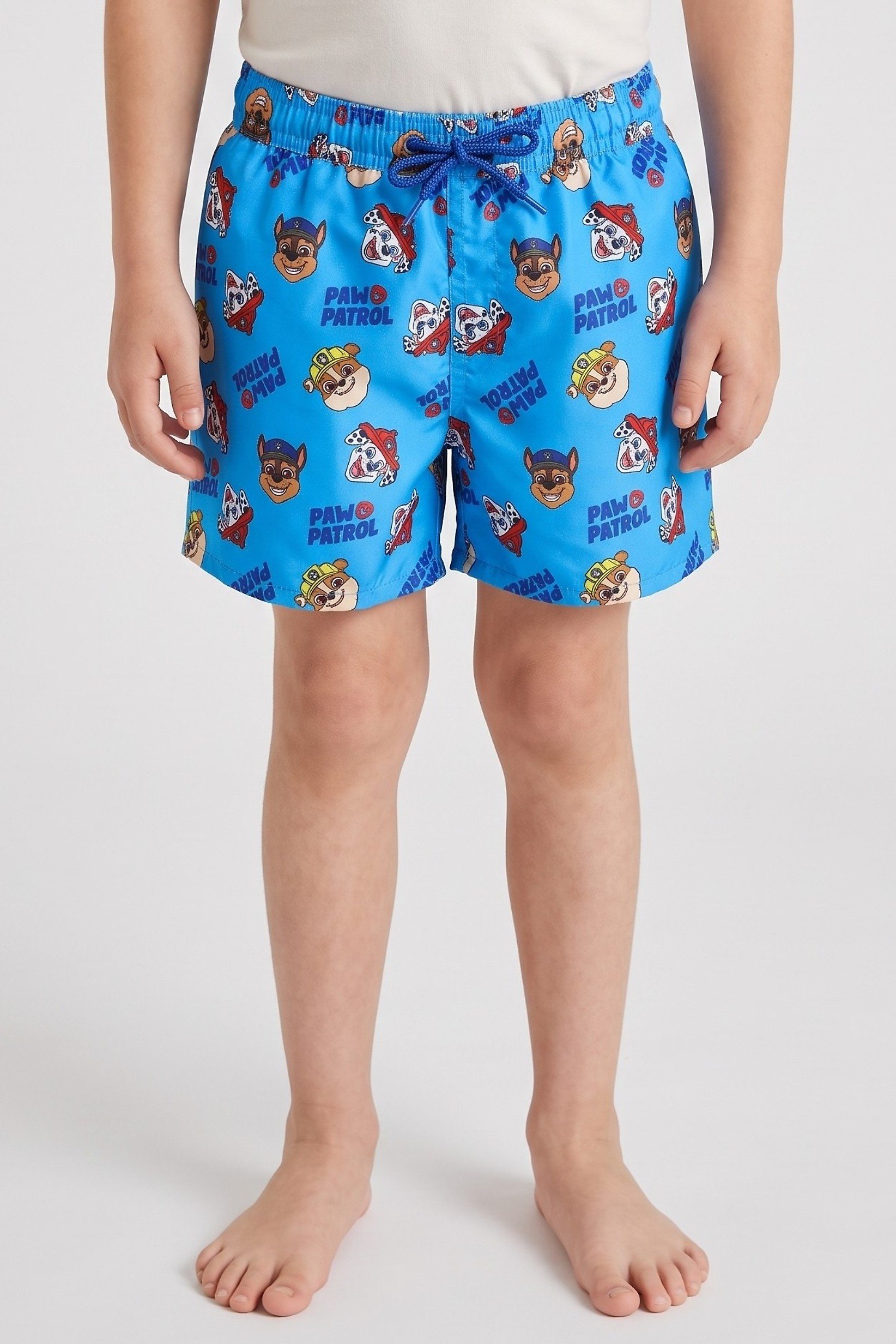 Sinsay x Raw Patrol Kids Boy Graphic Print Board Shorts, Blue
