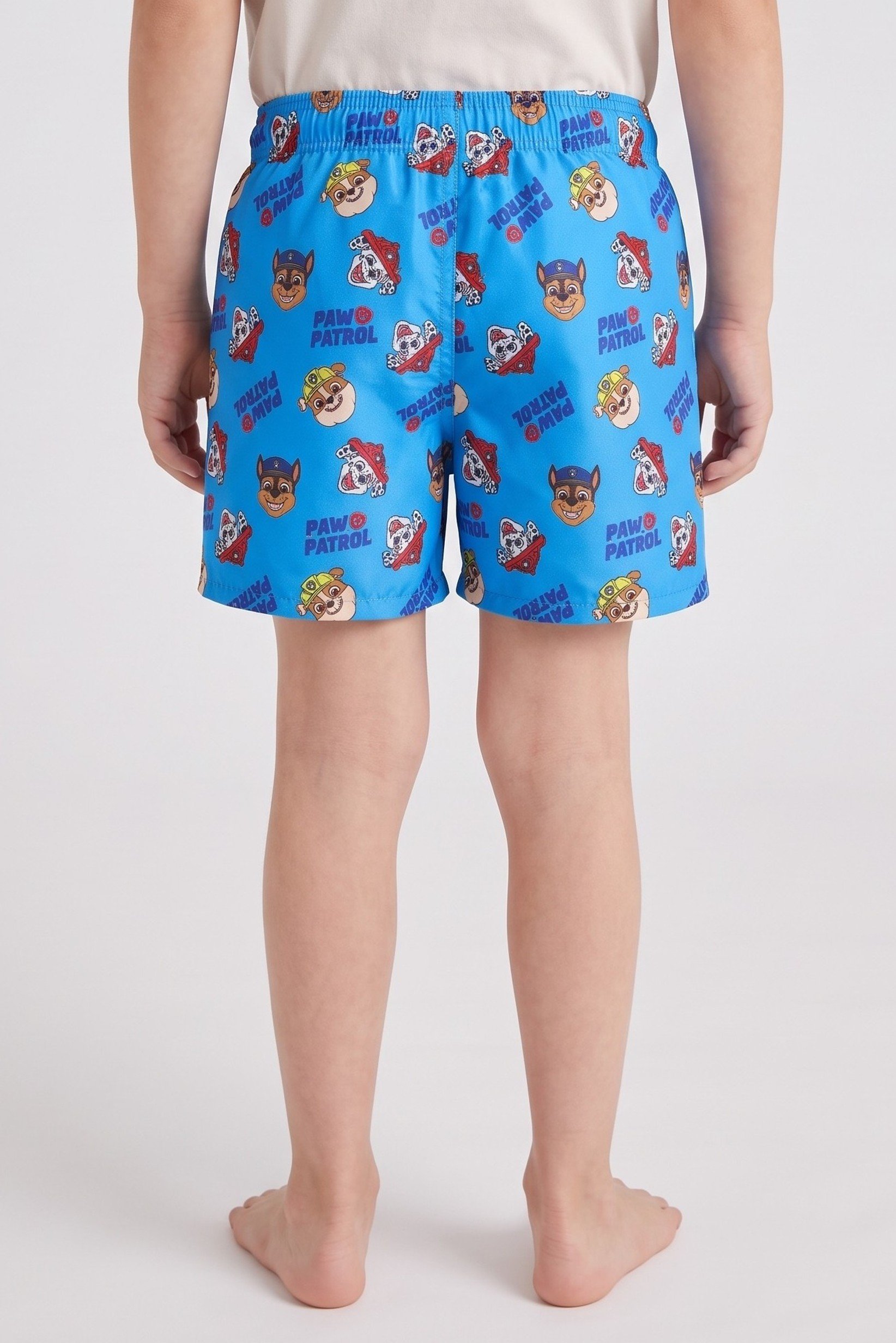 Sinsay x Raw Patrol Kids Boy Graphic Print Board Shorts, Blue