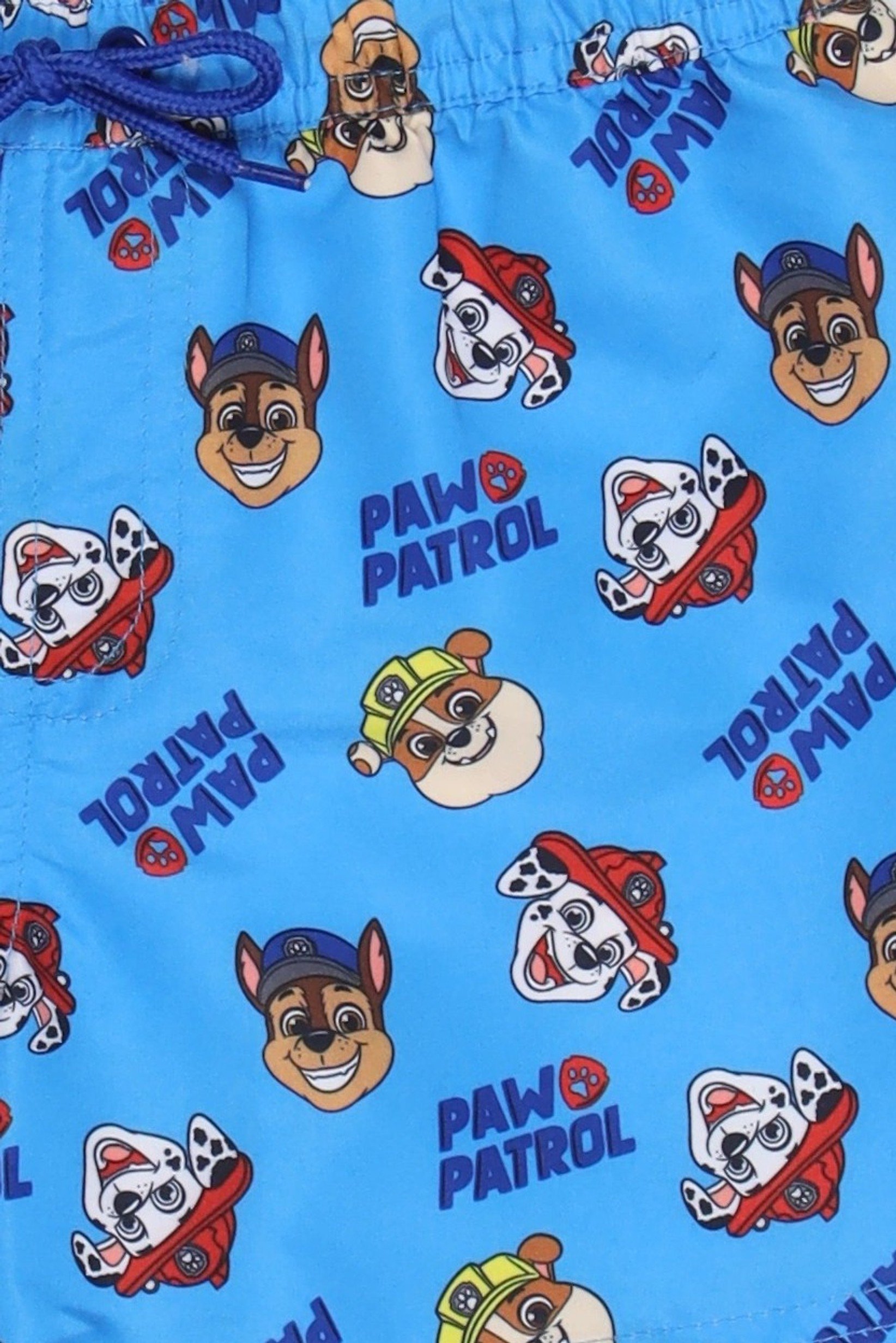 Sinsay x Raw Patrol Kids Boy Graphic Print Board Shorts, Blue