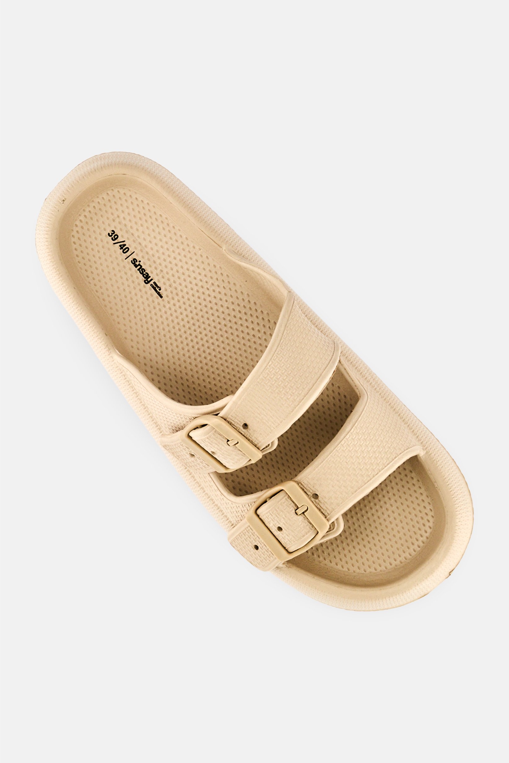 Men Slip On Slide, Beige
