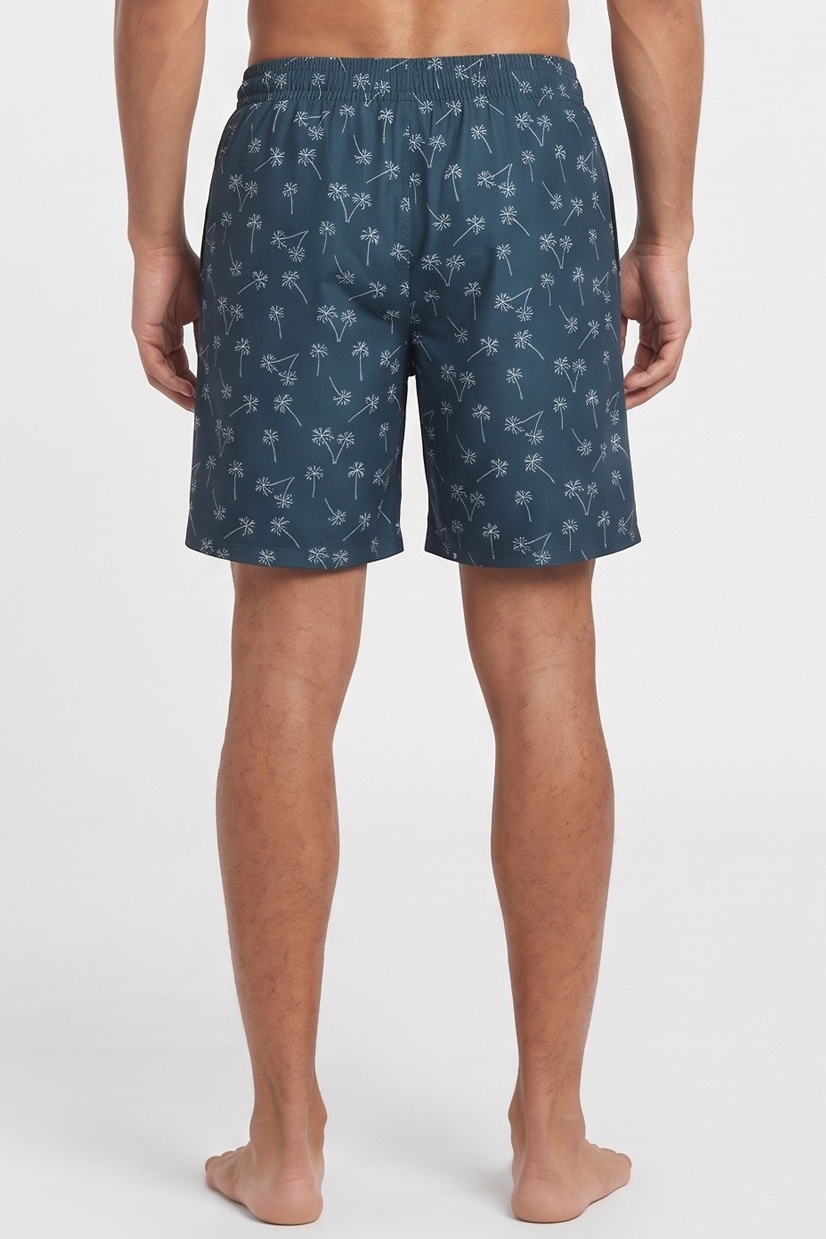 Men Allover Print Board Shorts, Multicolor