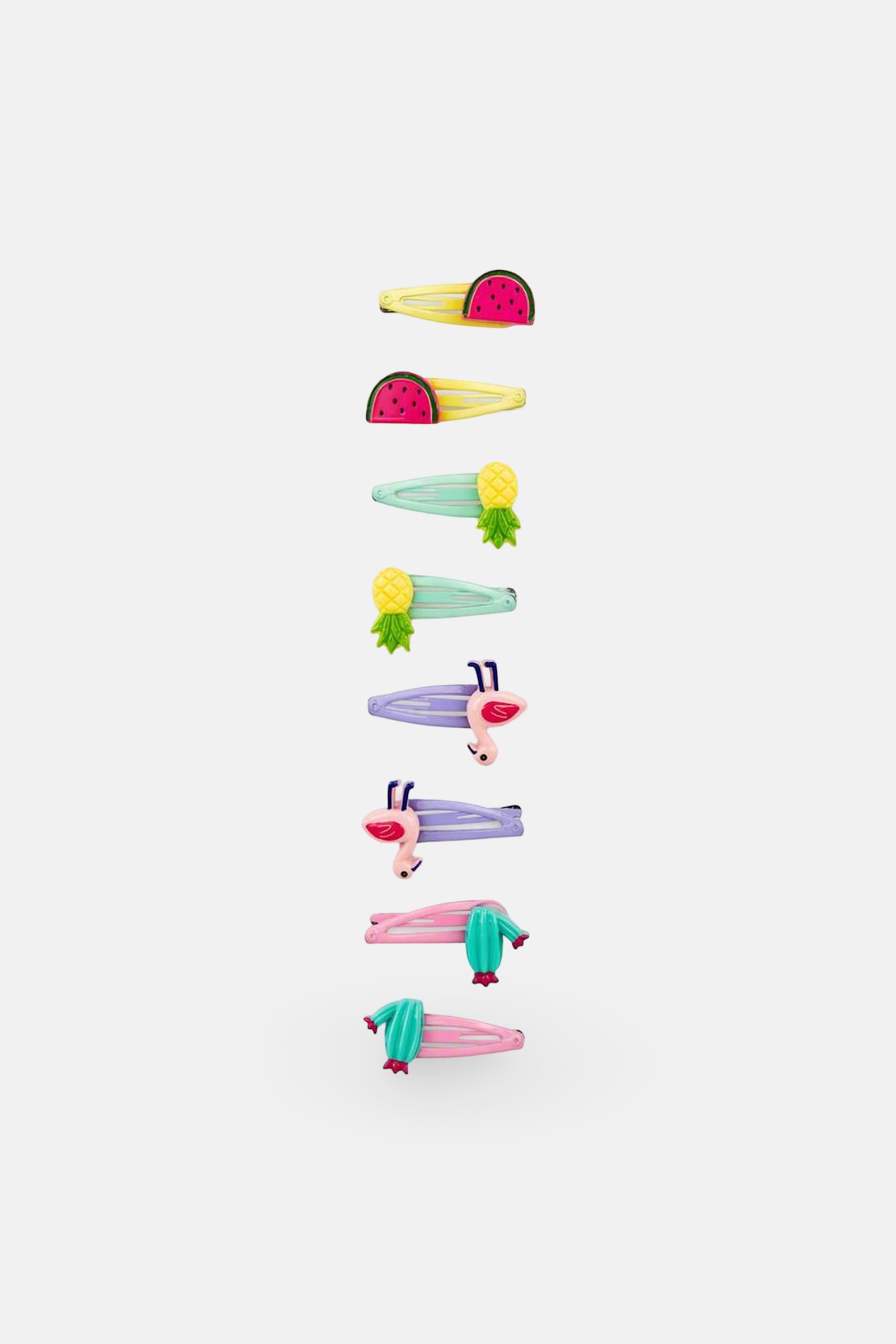 Kids Girl 4 Pairs Hairpin, Multicolor