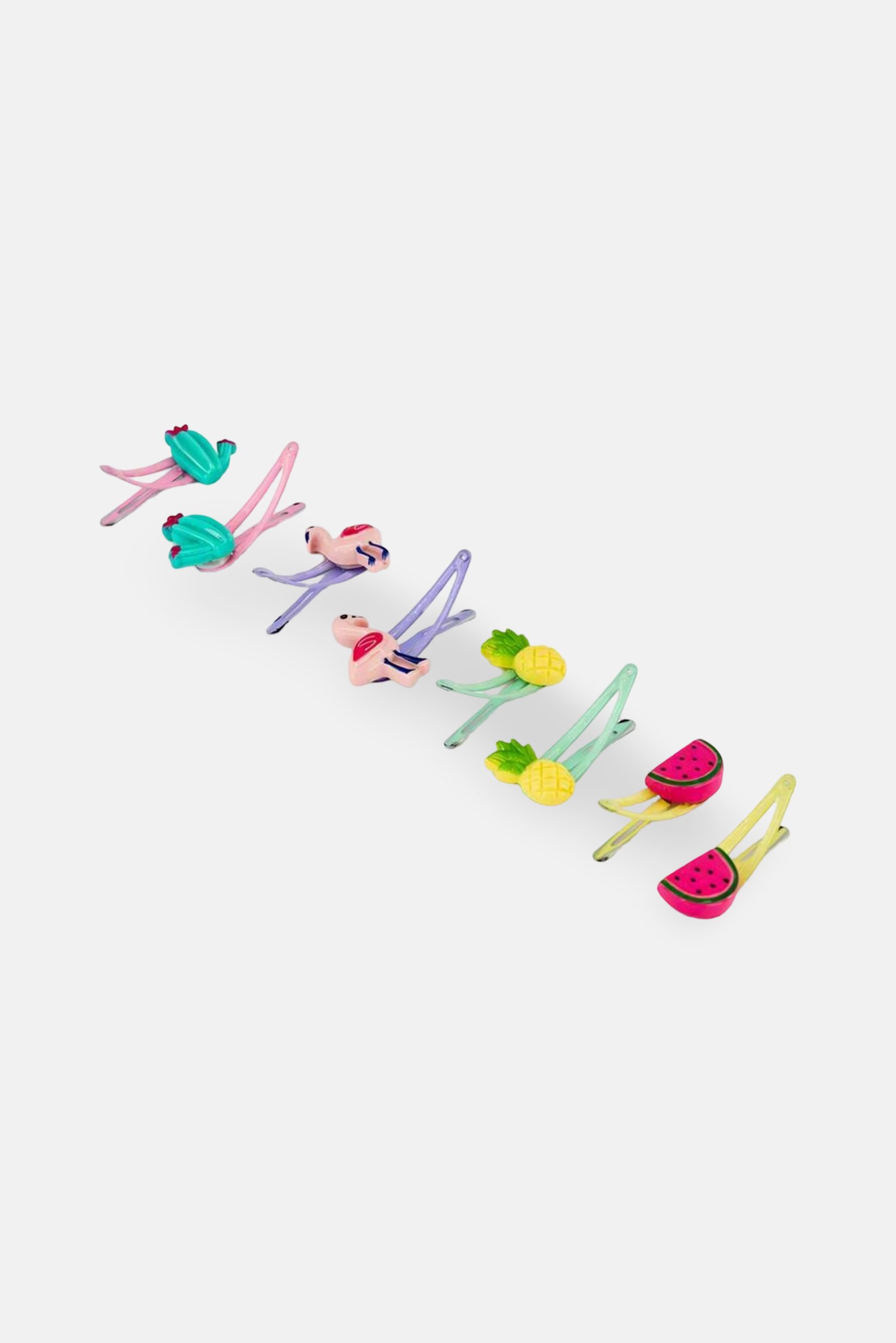 Kids Girl 4 Pairs Hairpin, Multicolor