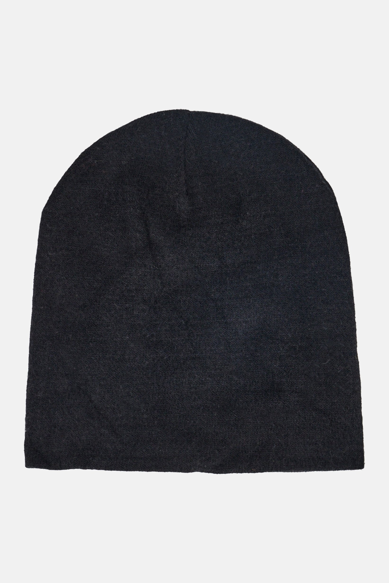 Women Knitted Beanie Hat, Black