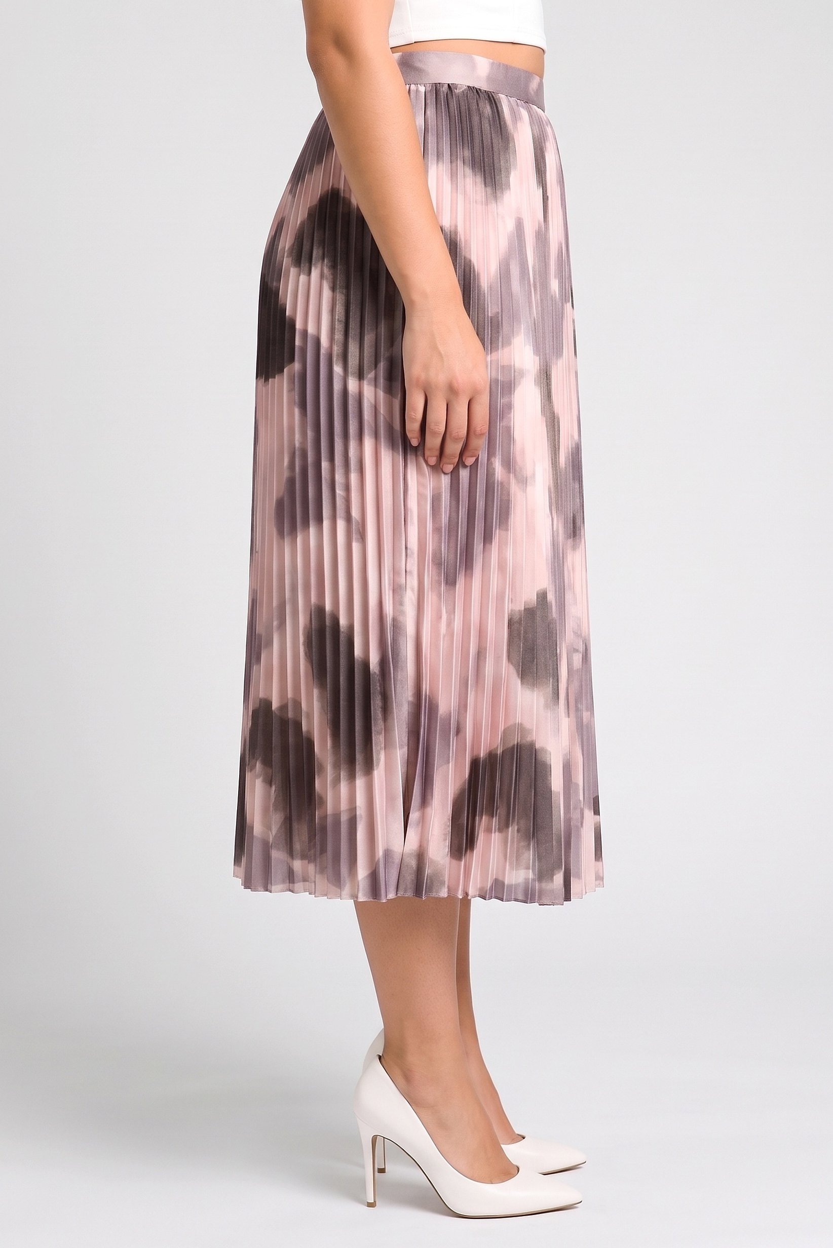 Women Camouflage Midi Skirts, Multicolor