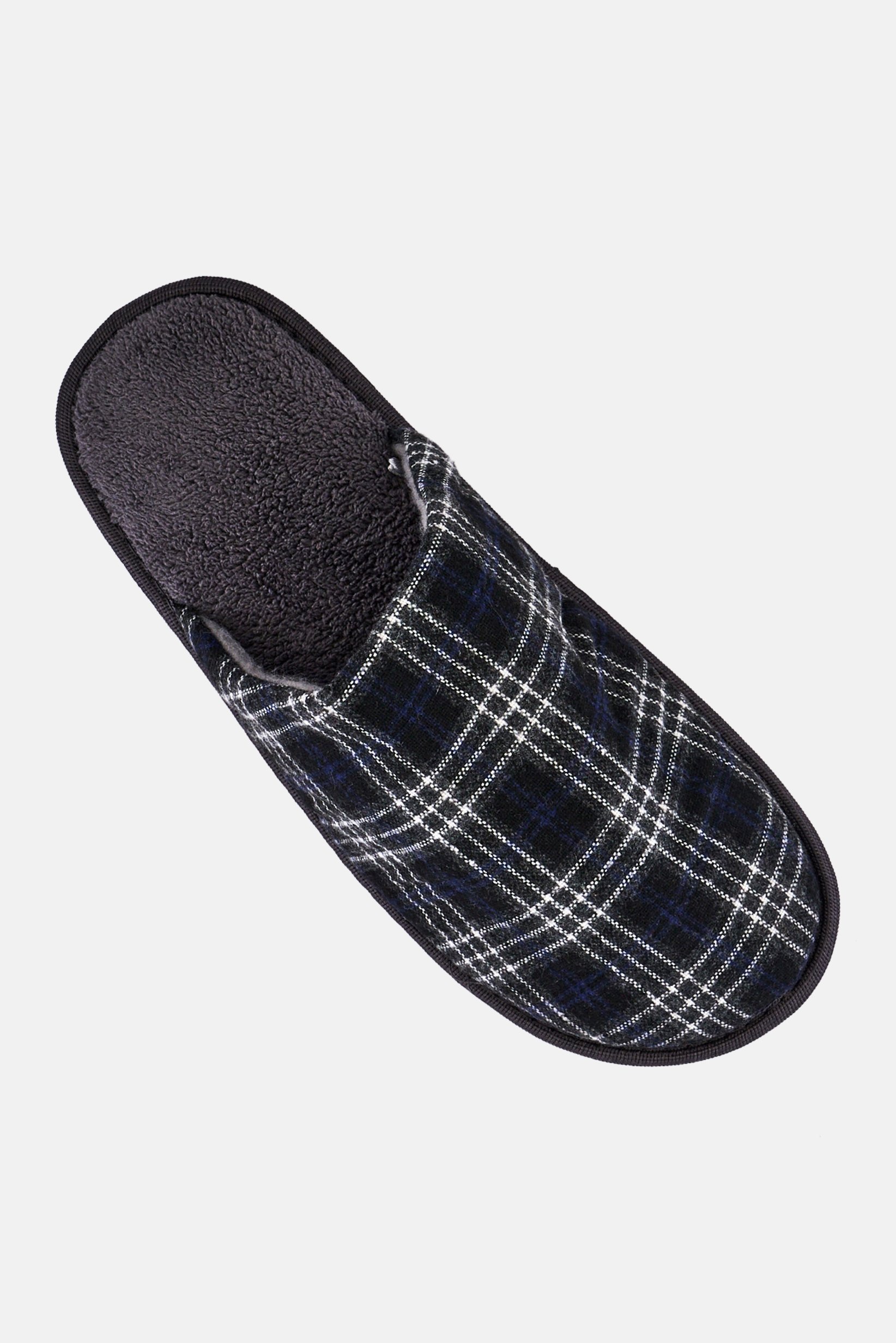 Men Plaid Slip On Home Slippers, Multicolor