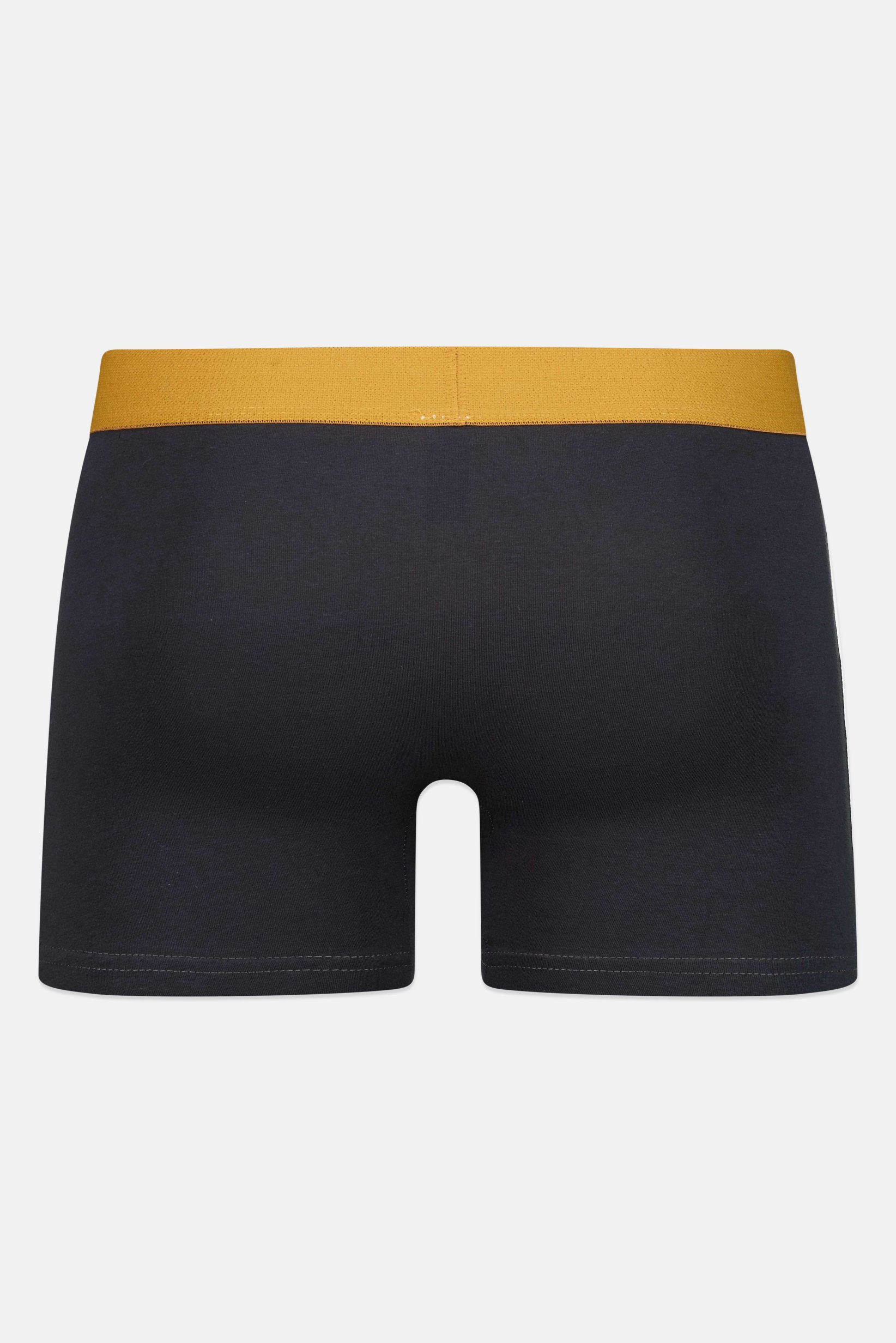 Men 3 Pieces Solid Boxers Brief, Multicolor