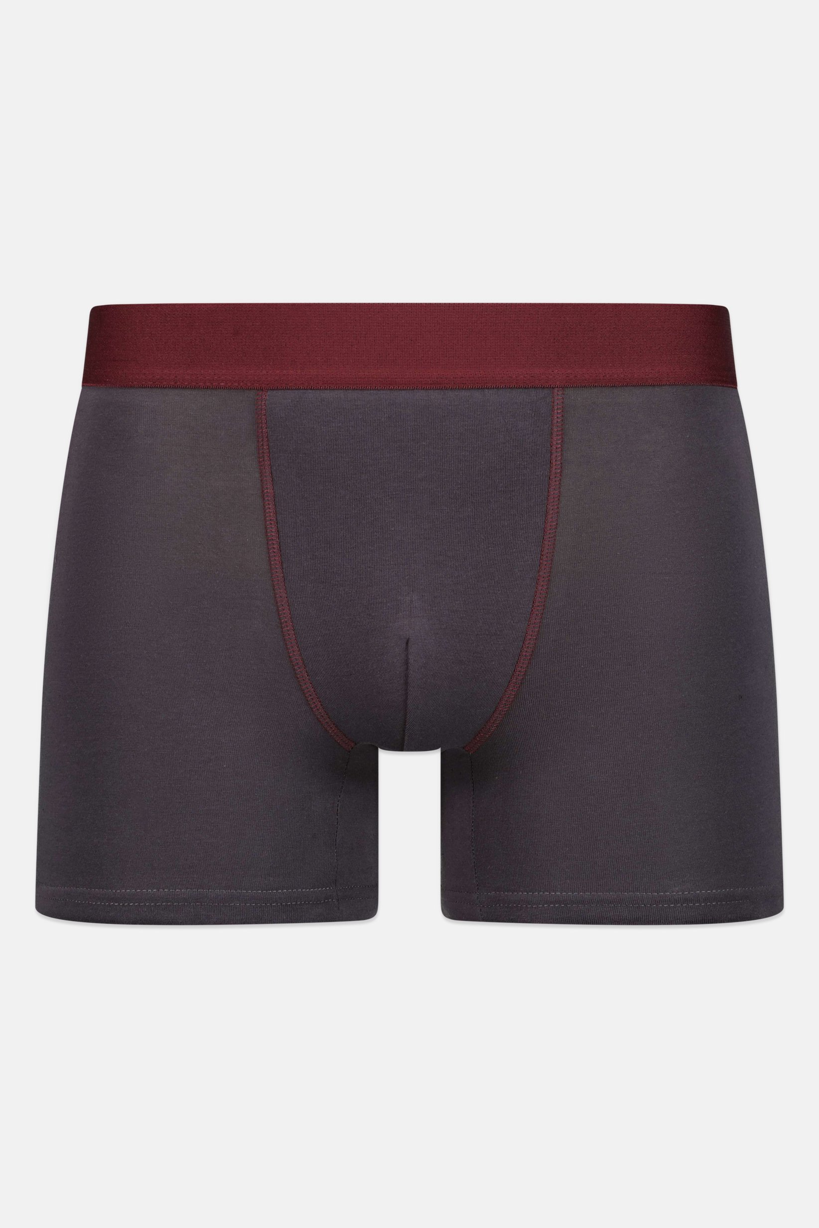 Men 3 Pieces Solid Boxers Brief, Multicolor