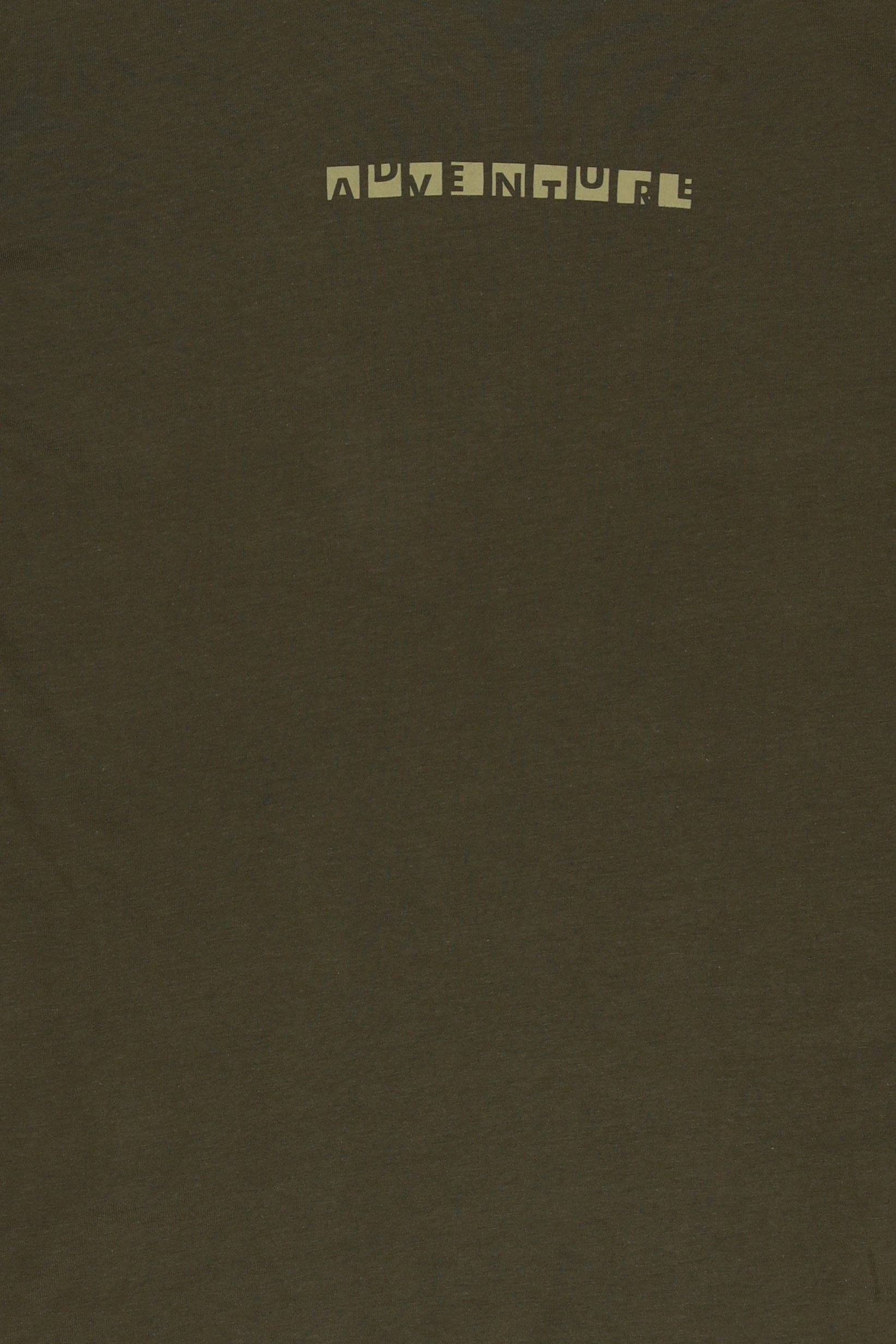 Men Crew Neck Short Sleeve Graphic T-Shirt, Dark Olive