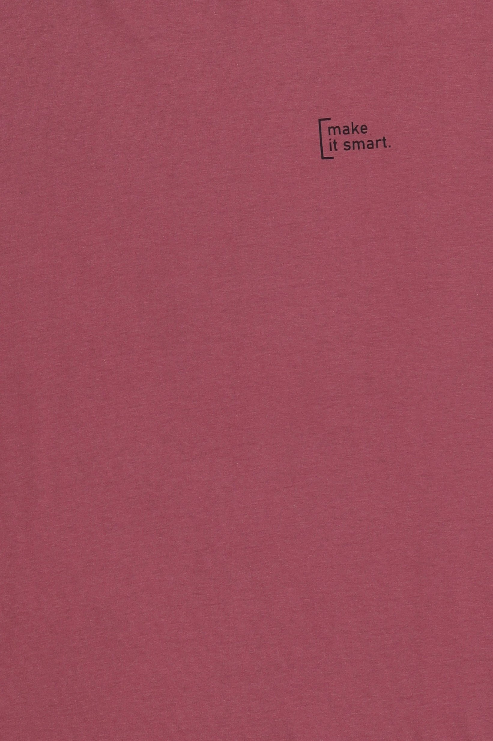 Men Round Neck Short Sleeve Graphic Print T-Shirt, Old Rose