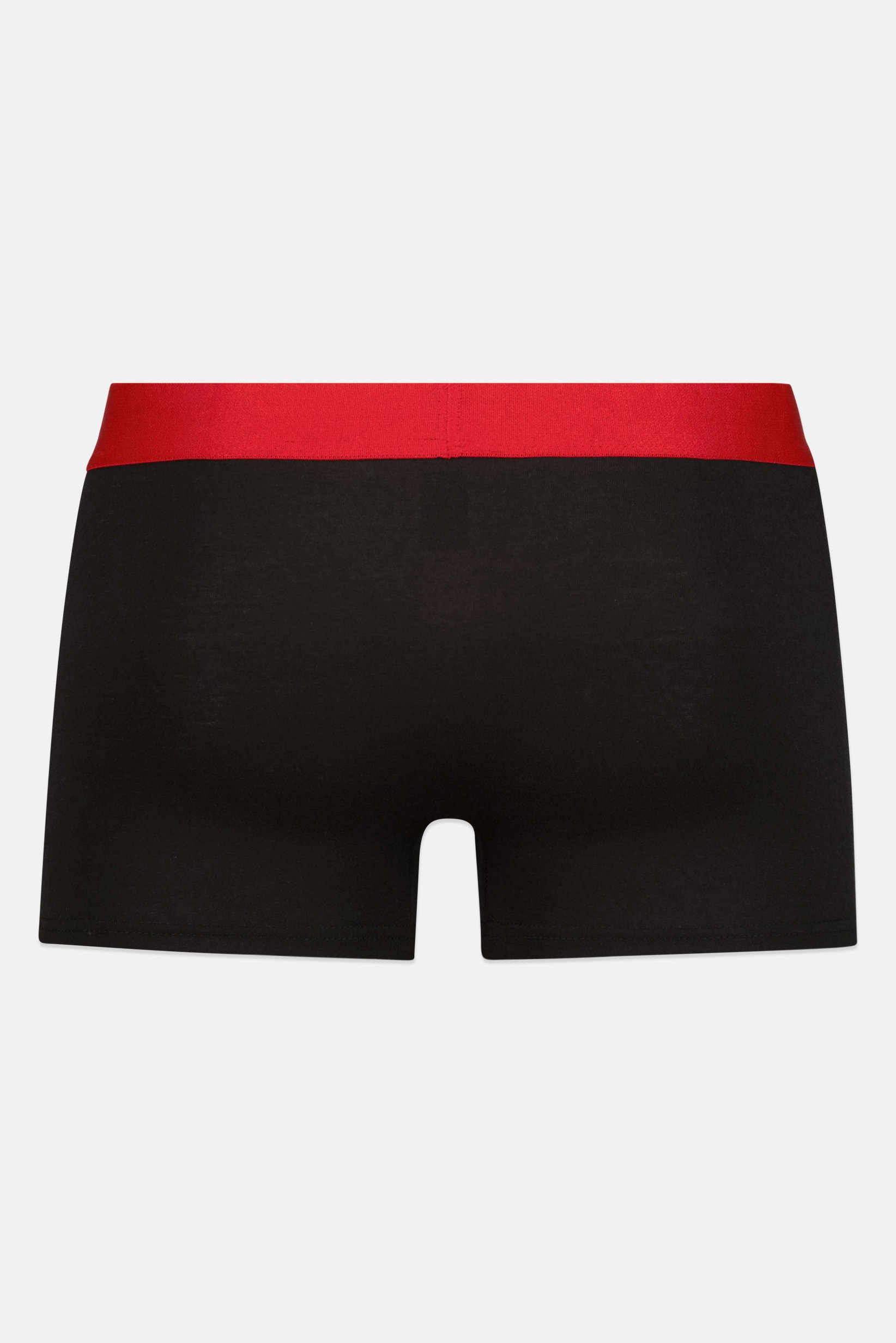 Men 2 Pieces Graphic Print Boxers, Black