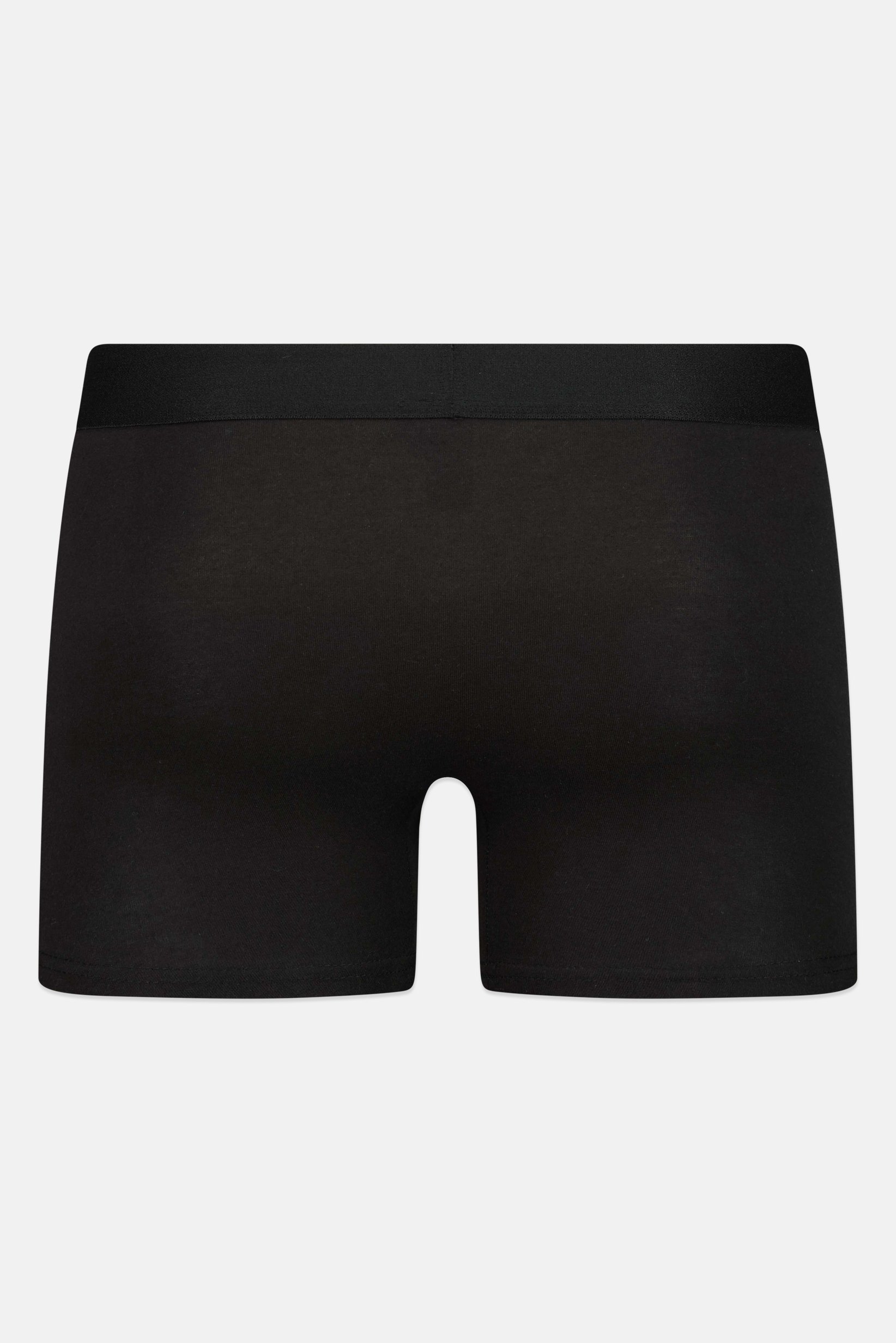 Men 2 Pieces Graphic Print Boxers, Black