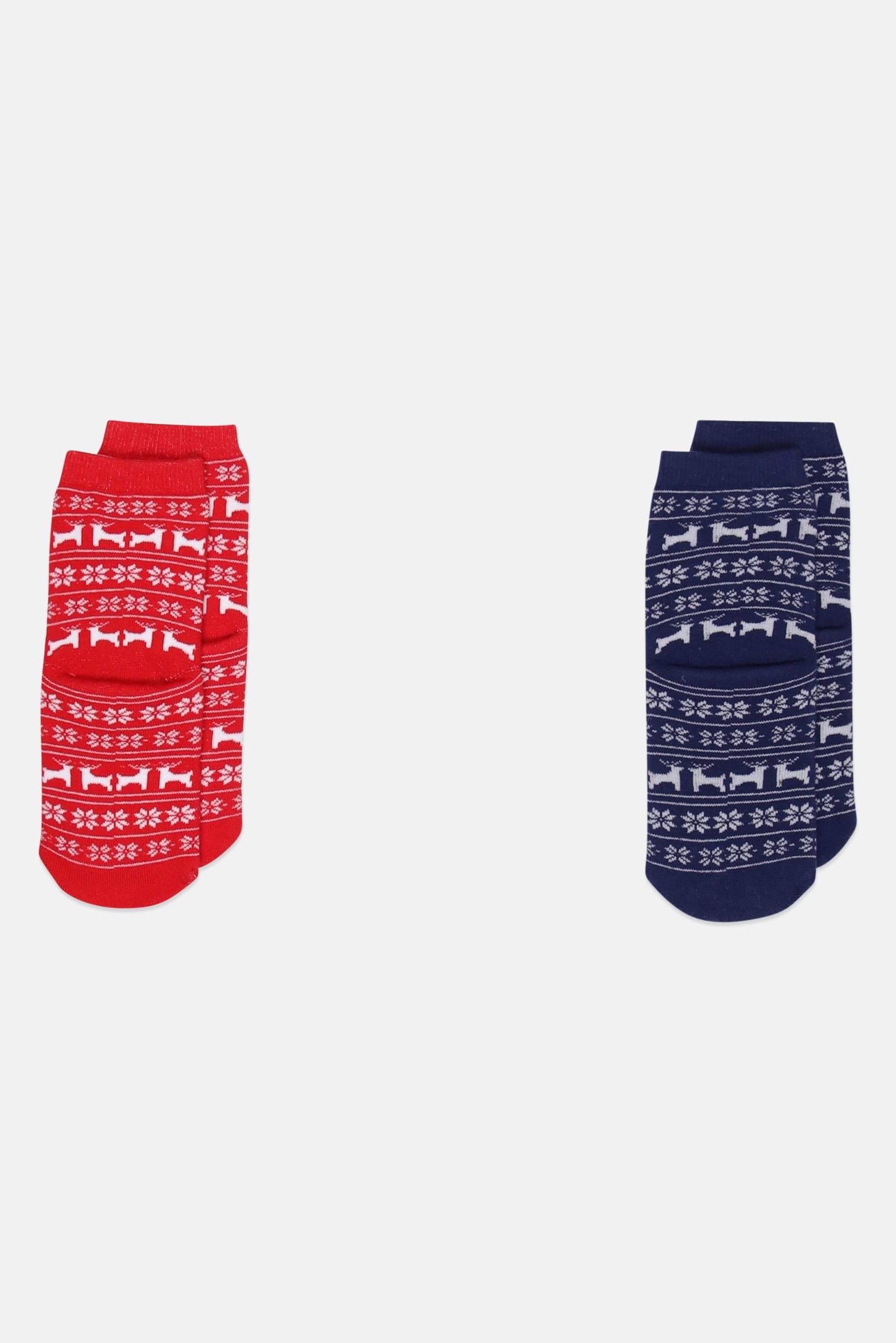Toddler Boy 2 Pairs Graphic Print Ankle Socks, Multicolor