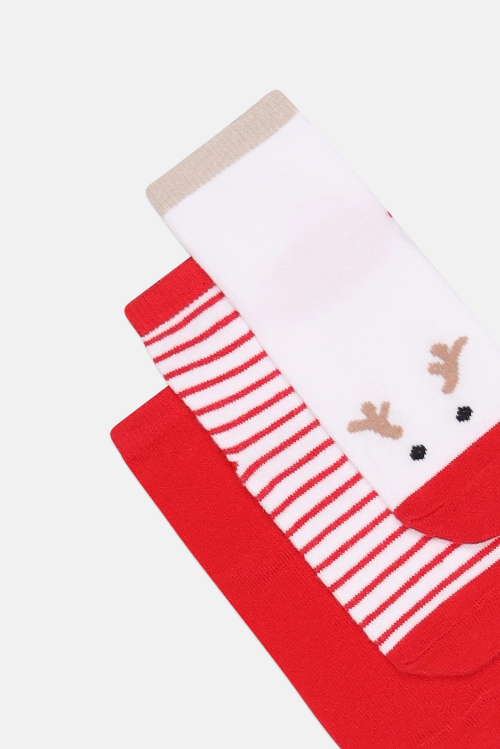 Toddlers Girl 5 Pairs Allover Print Crew Socks, Multicolor