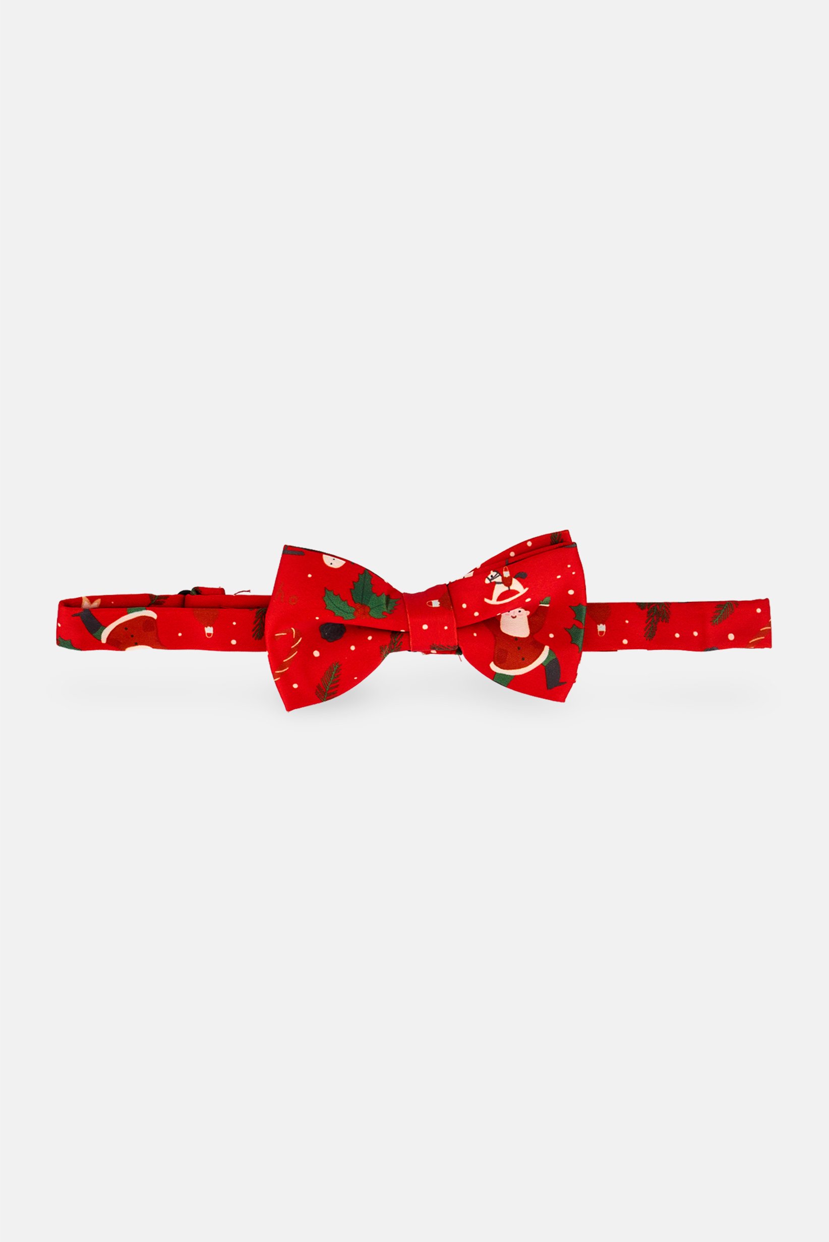 Kids Girl 1 Pc Graphic Print Bow Tie, Red