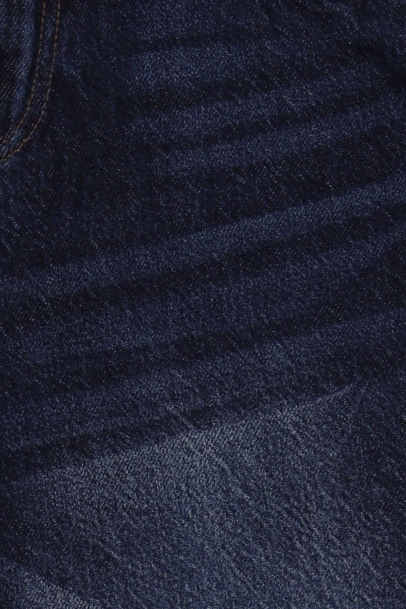 Women Washed Denim Shorts, Navy