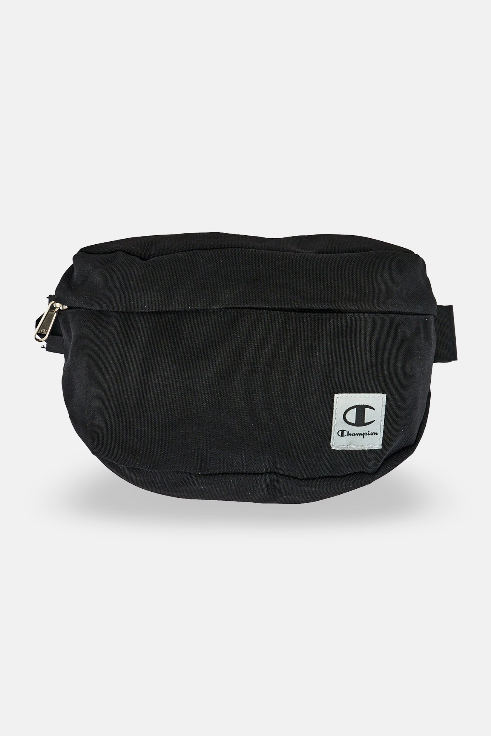 Men Brand Logo Fanny Bag, Black