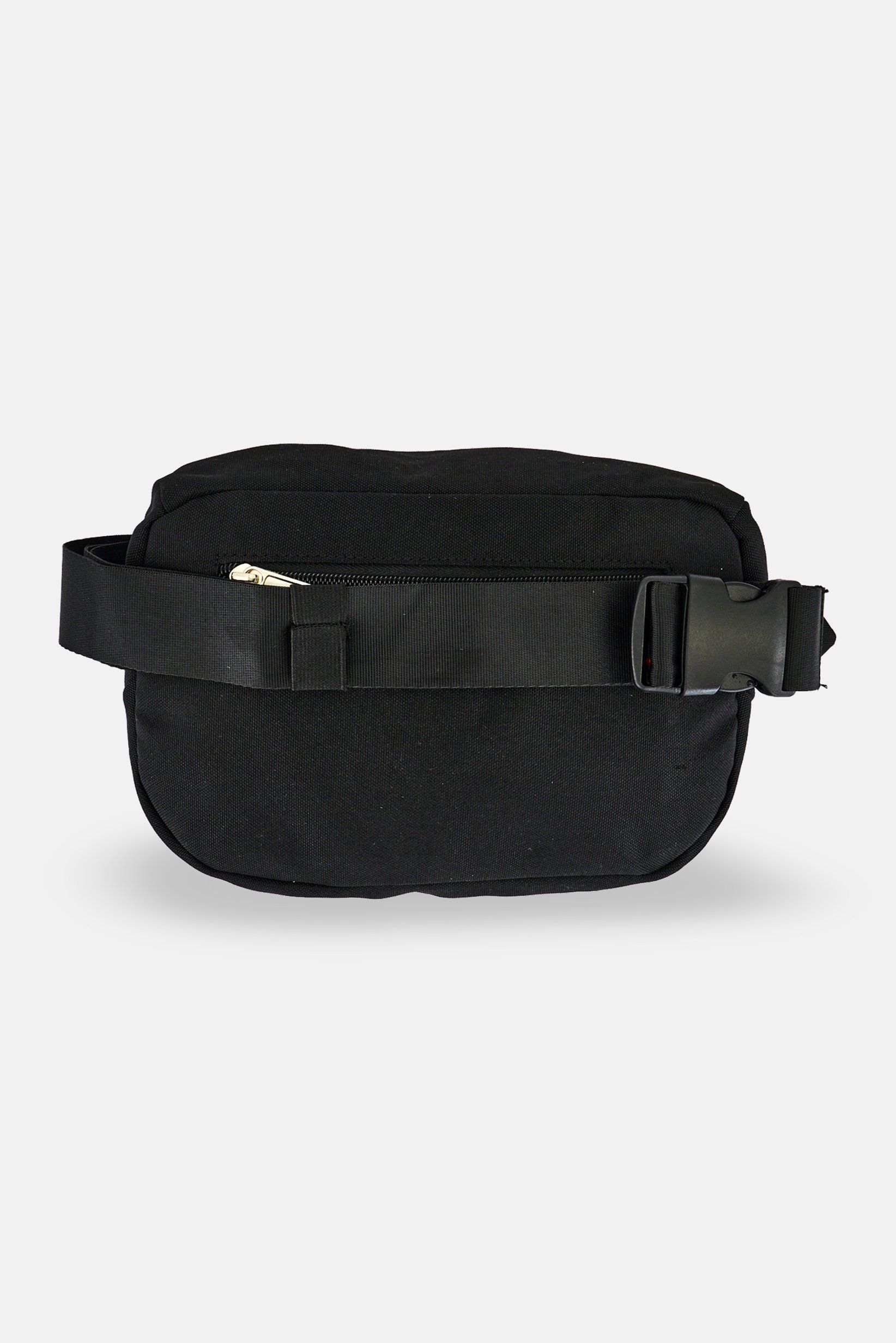 Men Brand Logo Fanny Bag, Black