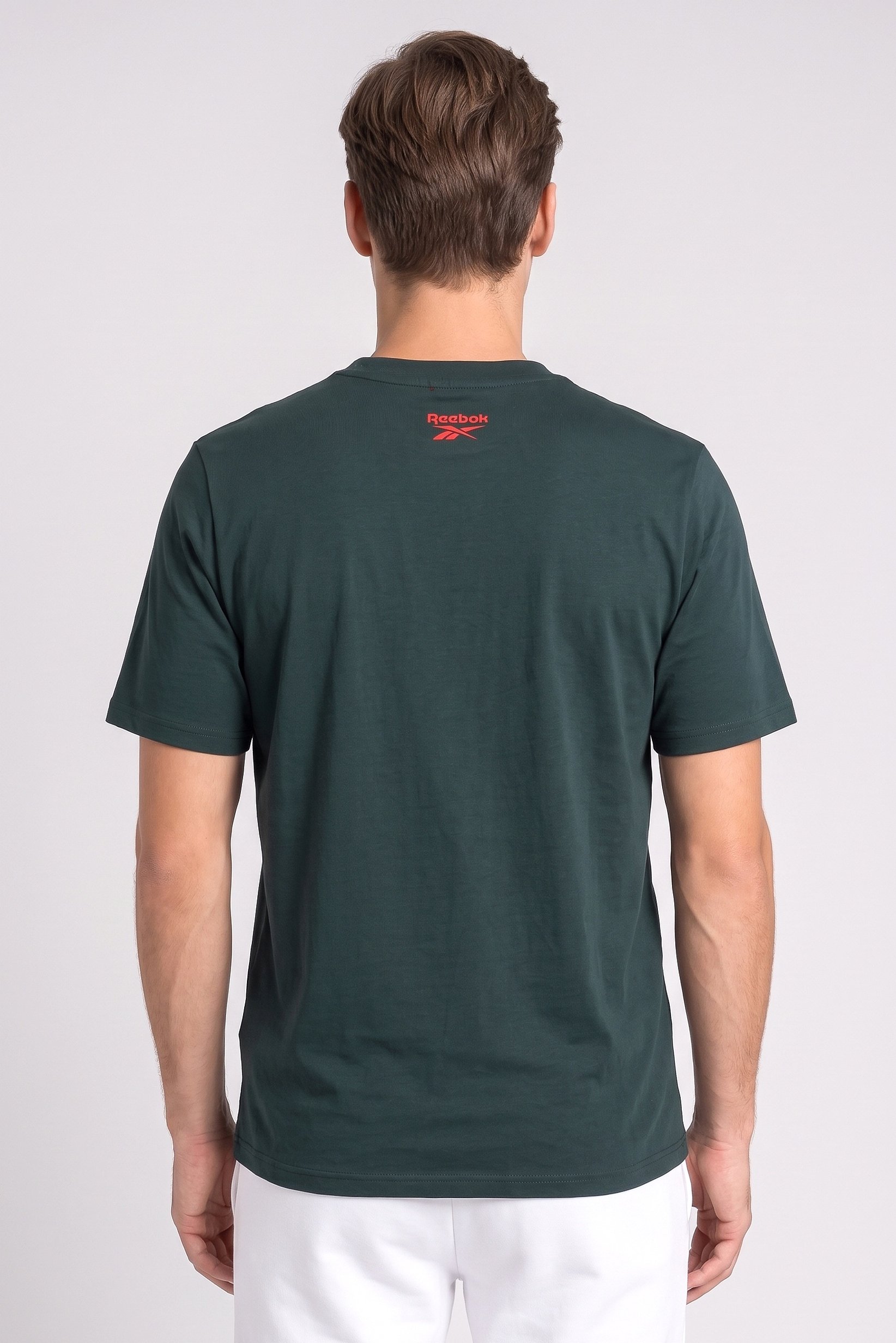 Men Sportswear Fit Short Sleeve Outdoor T-Shirt, Dark Green