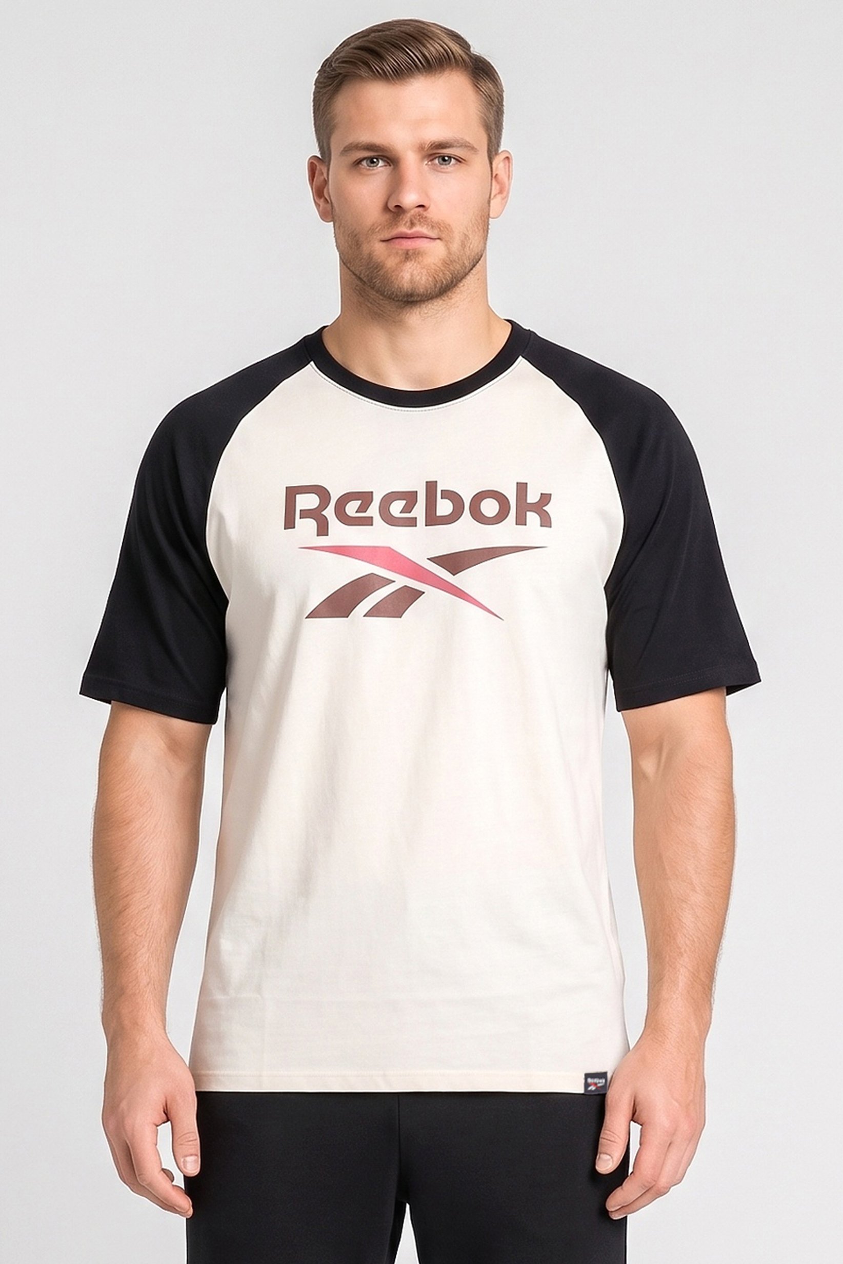 Men Sportswear Fit Short Sleeve Outdoor T-Shirt, Cream