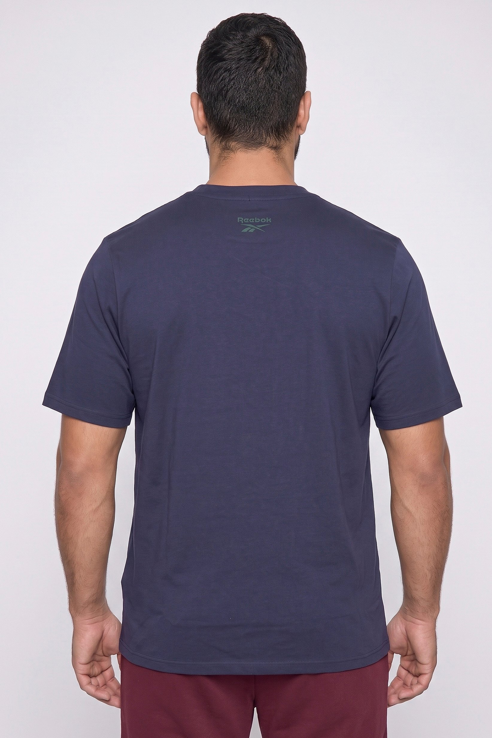 Men Sportswear Fit Short Sleeve Outdoor T-Shirt, Navy