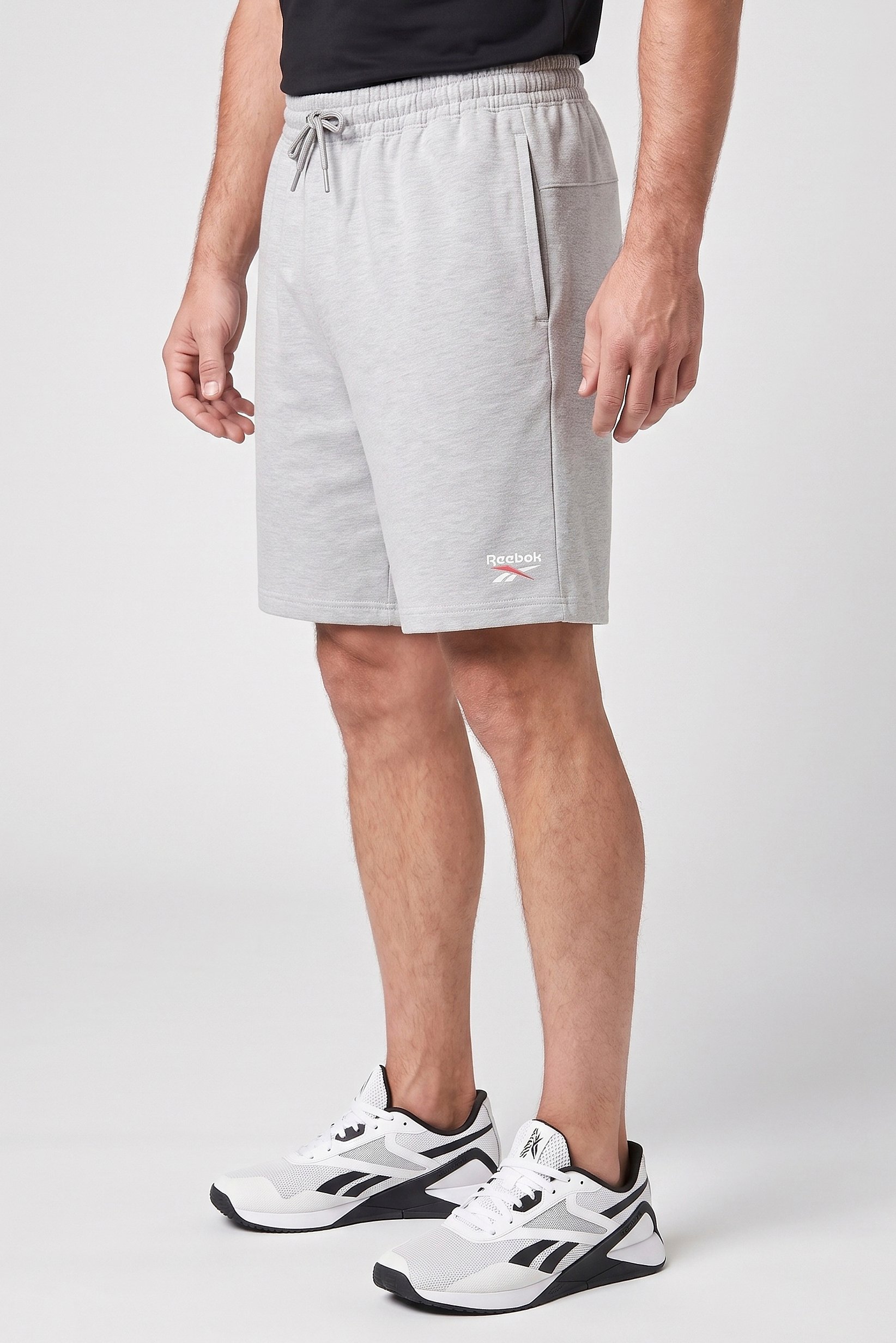 Men Sportswear Fit Outdoor Shorts, Grey