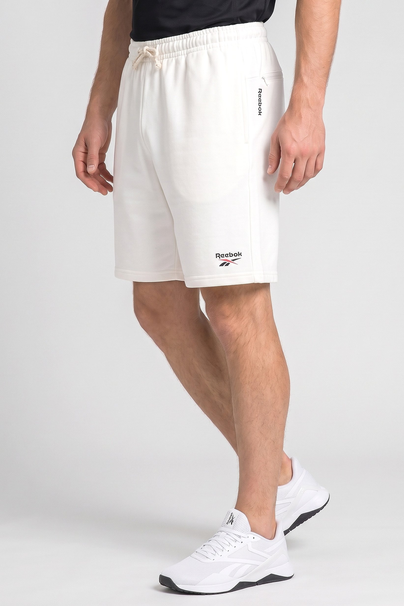 Men Sportswear Fit Outdoor Shorts, White