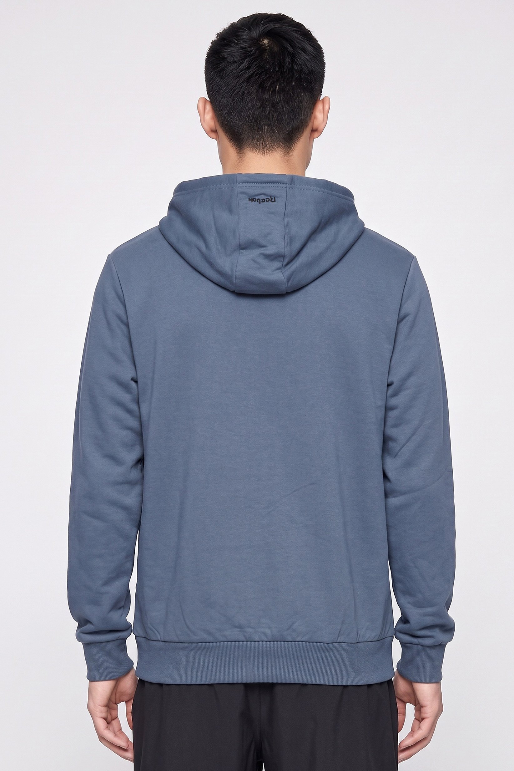 Men Sportswear Fit Long Sleeve Outdoor Hoodie, Slate Blue