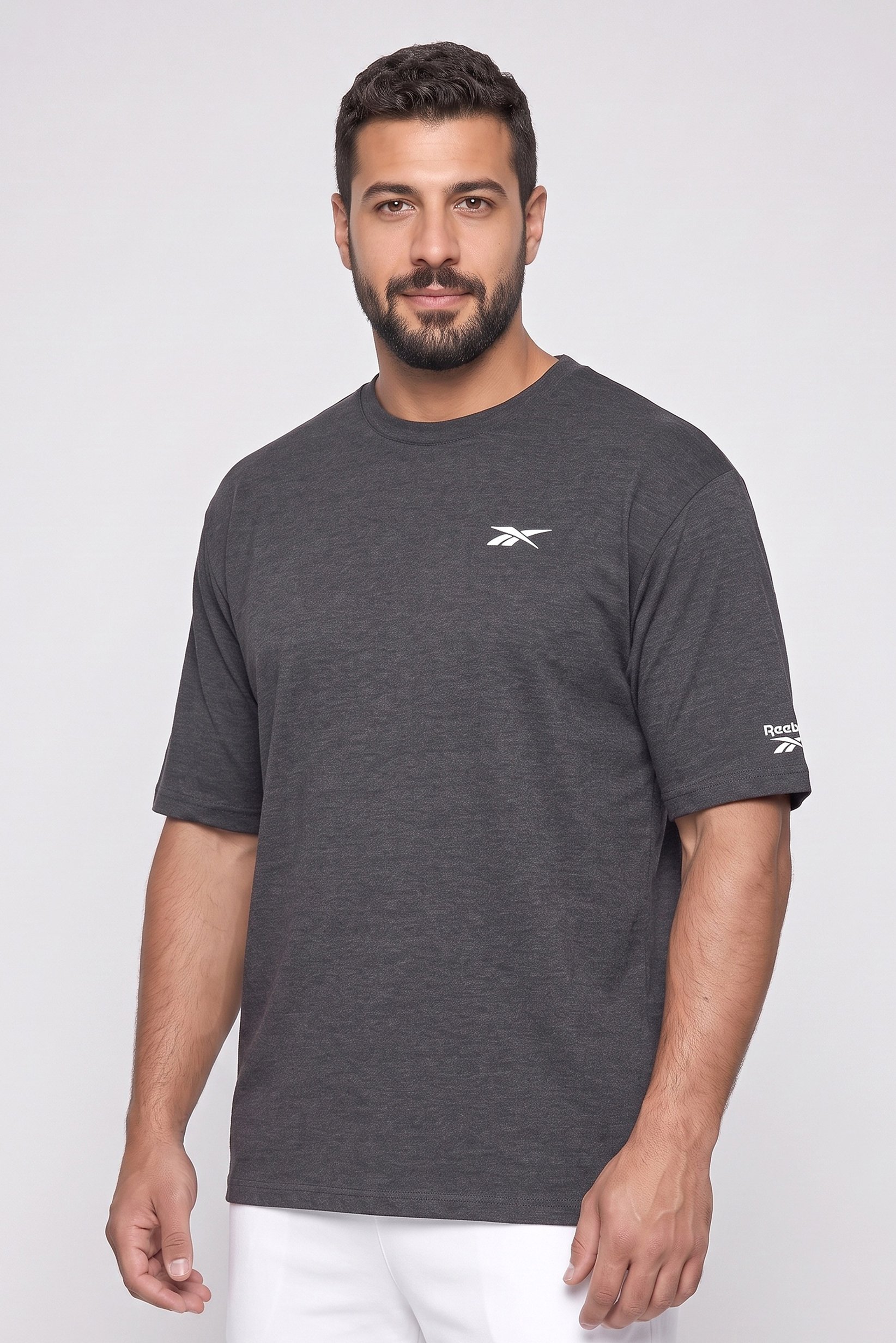 Men Sportswear Fit Short Sleeve Outdoor T-Shirt, Black