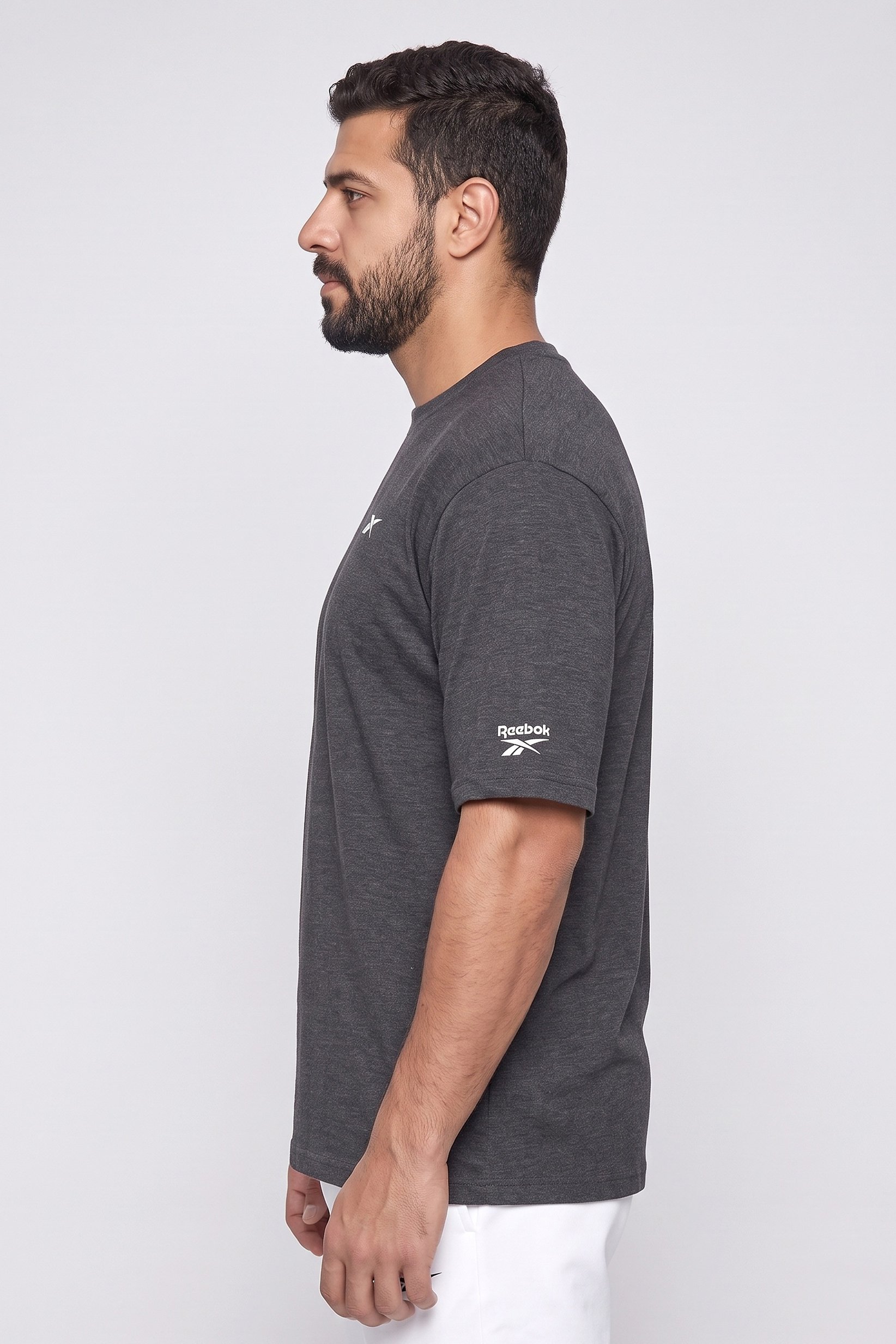 Men Sportswear Fit Short Sleeve Outdoor T-Shirt, Black