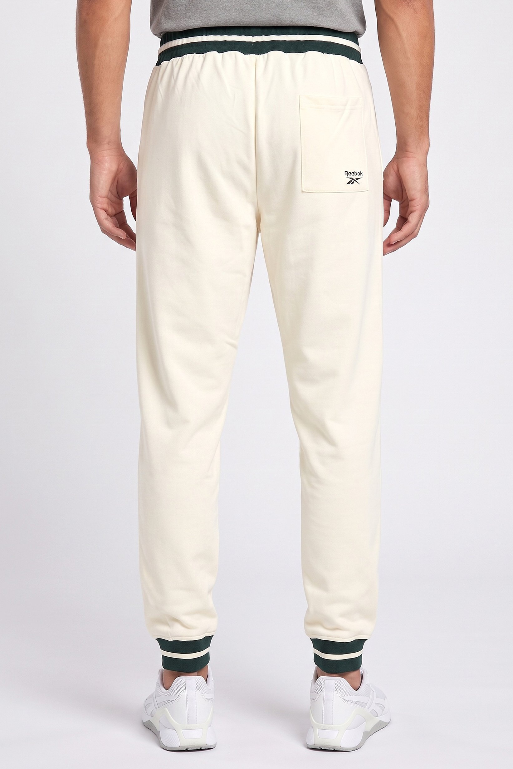 Men Sportswear Fit Drawstring Outdoor Sweatpants, Beige