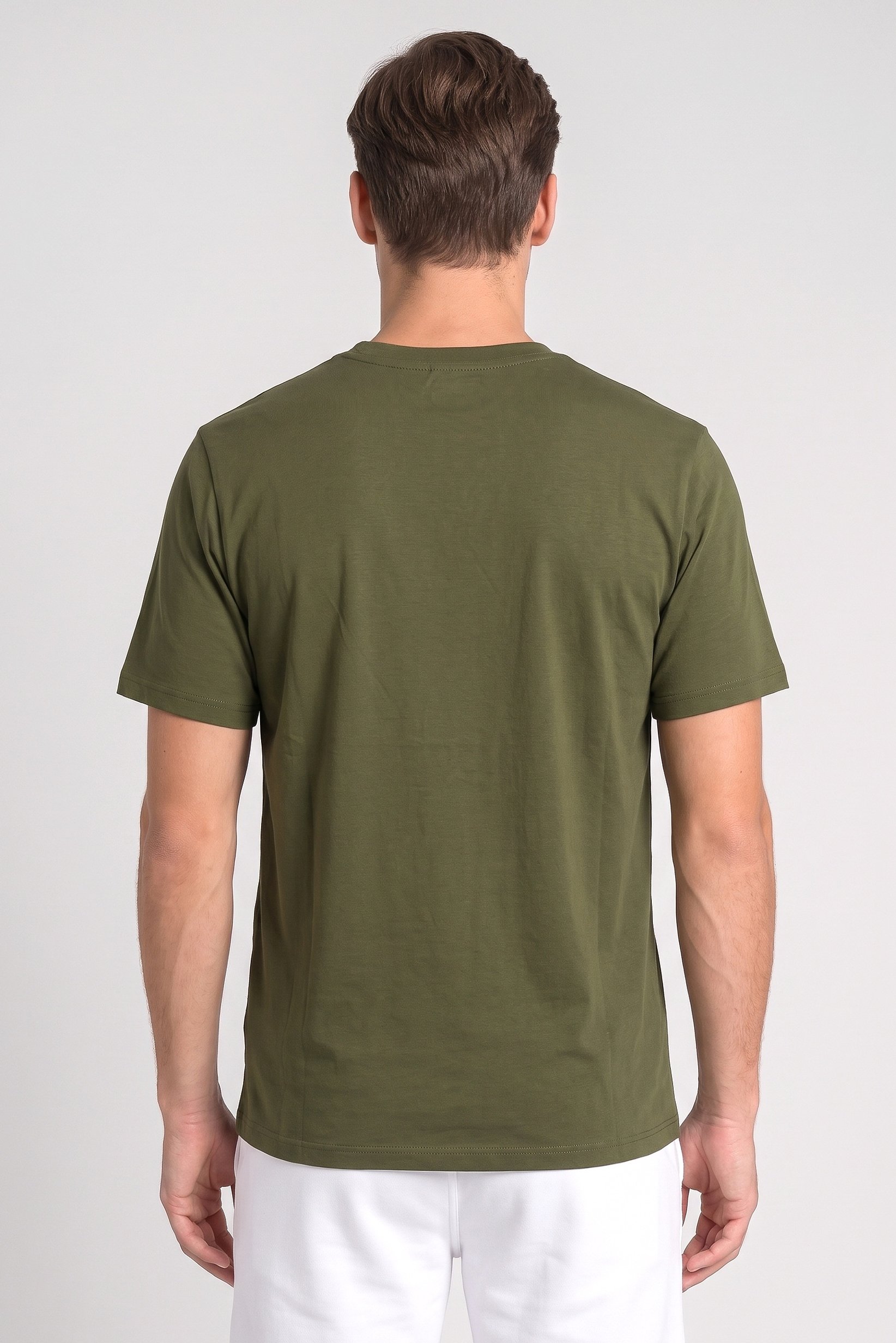 Men Sportswear Fit Short Sleeve Outdoor T-Shirt, Green