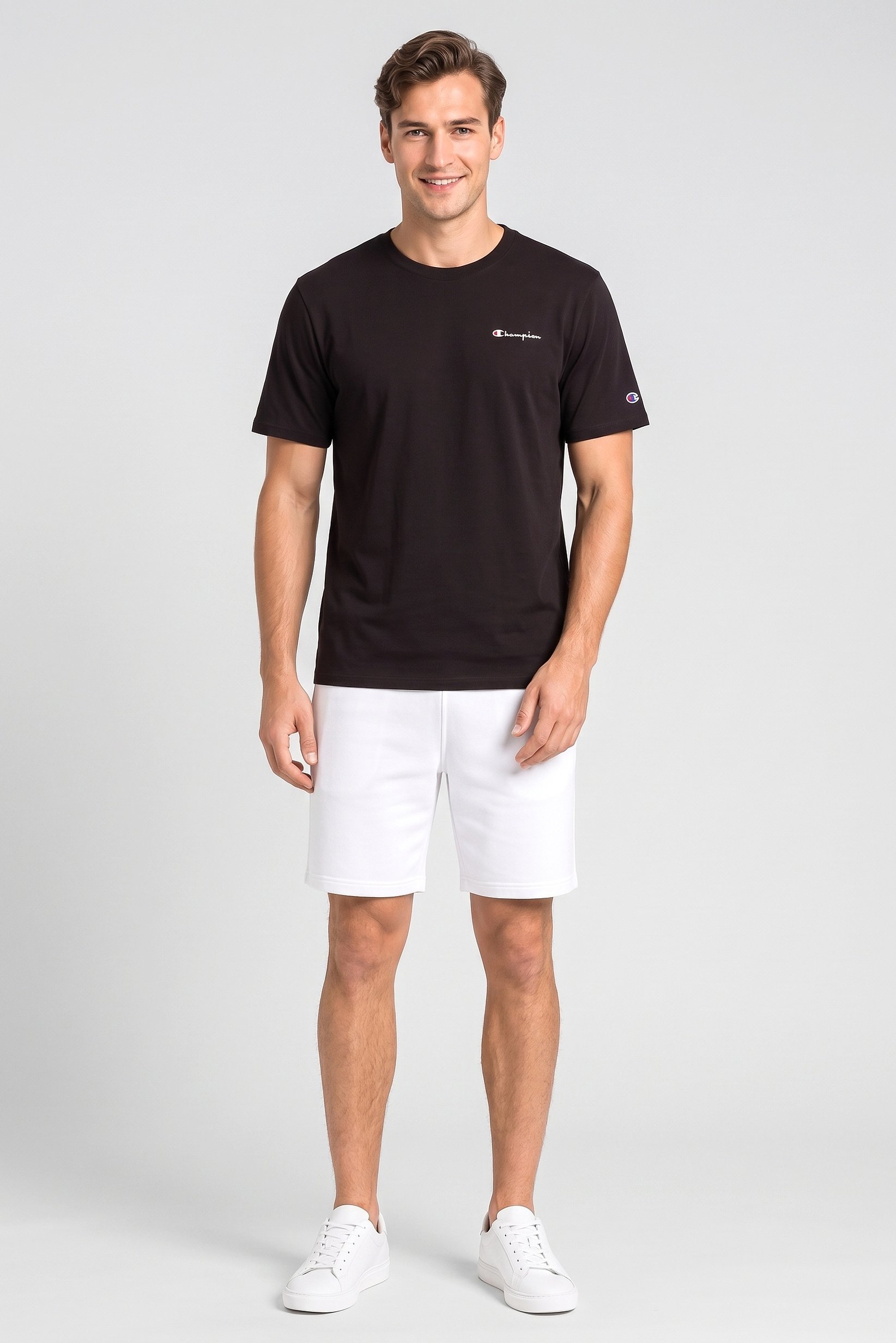 Men Sportswear Fit Short Sleeve Outdoor T-Shirt, Coffee Brown