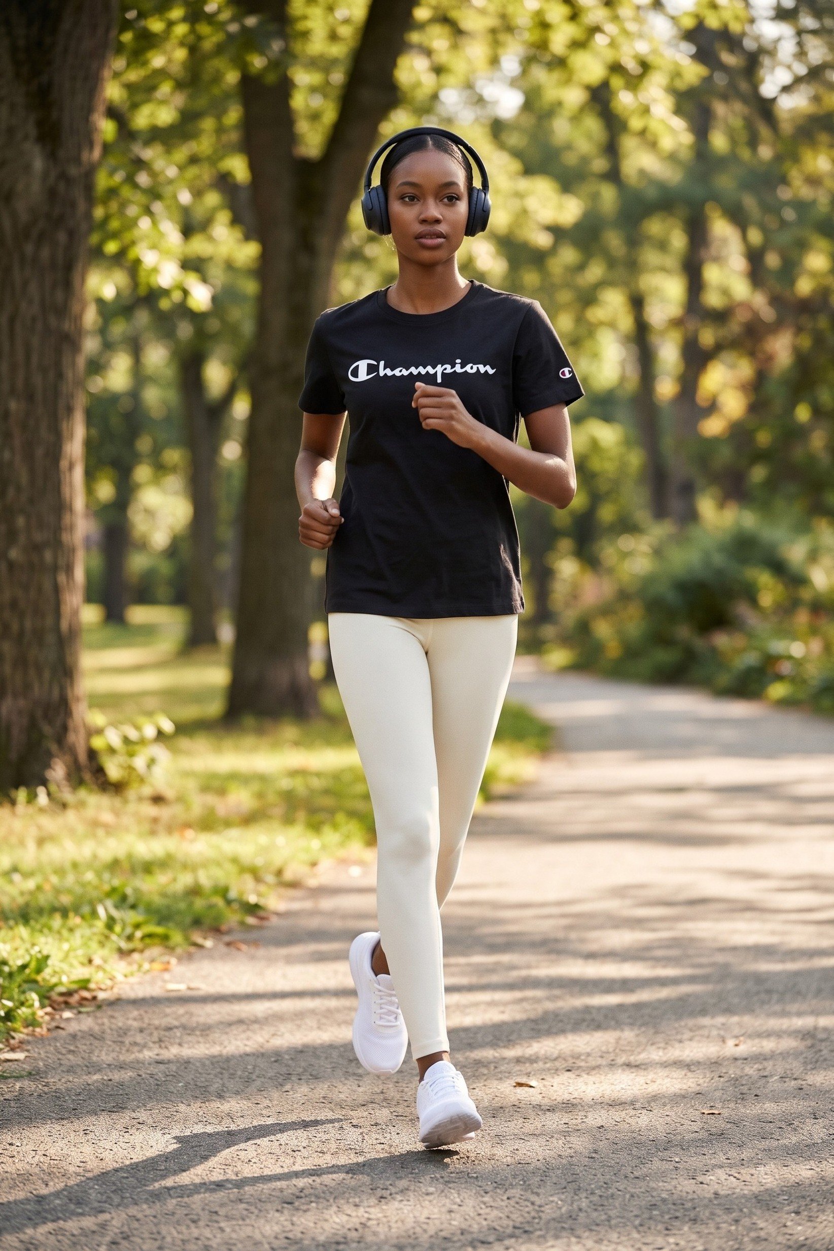 Women Sportswear Fit Short Sleeve Outdoor T-Shirt, Black