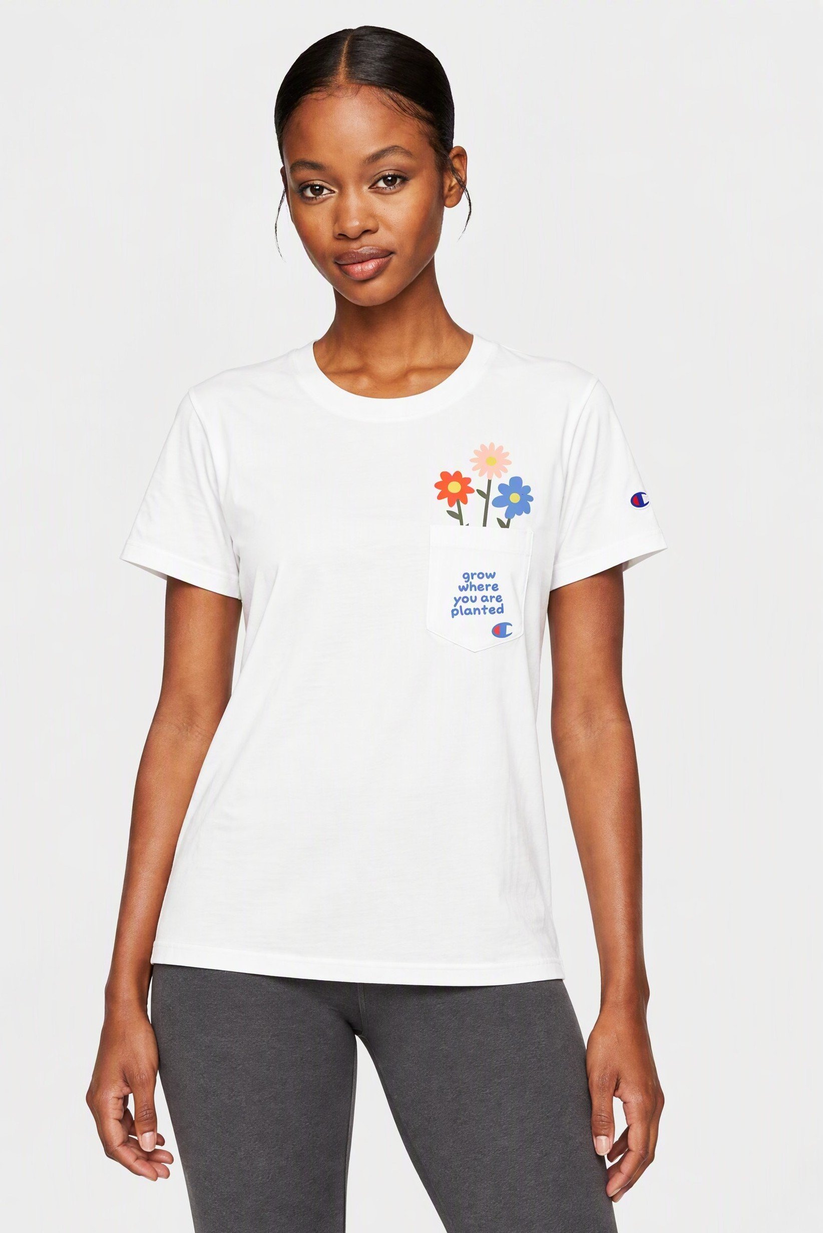 Women Sportswear Fit Short Sleeve Outdoor T-Shirt, White