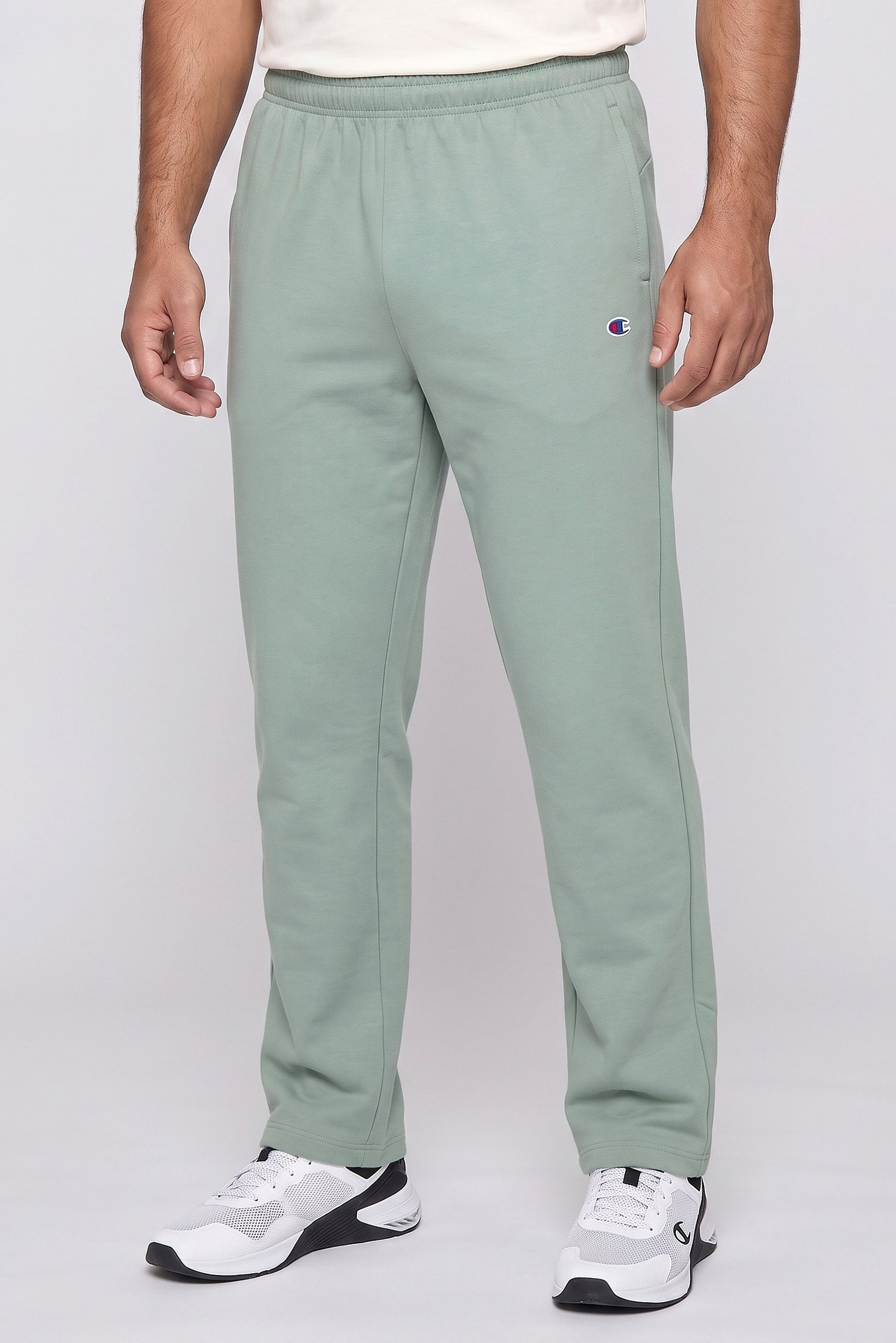 Men Sportswear Fit Outdoor Sweatpants, Sage Green