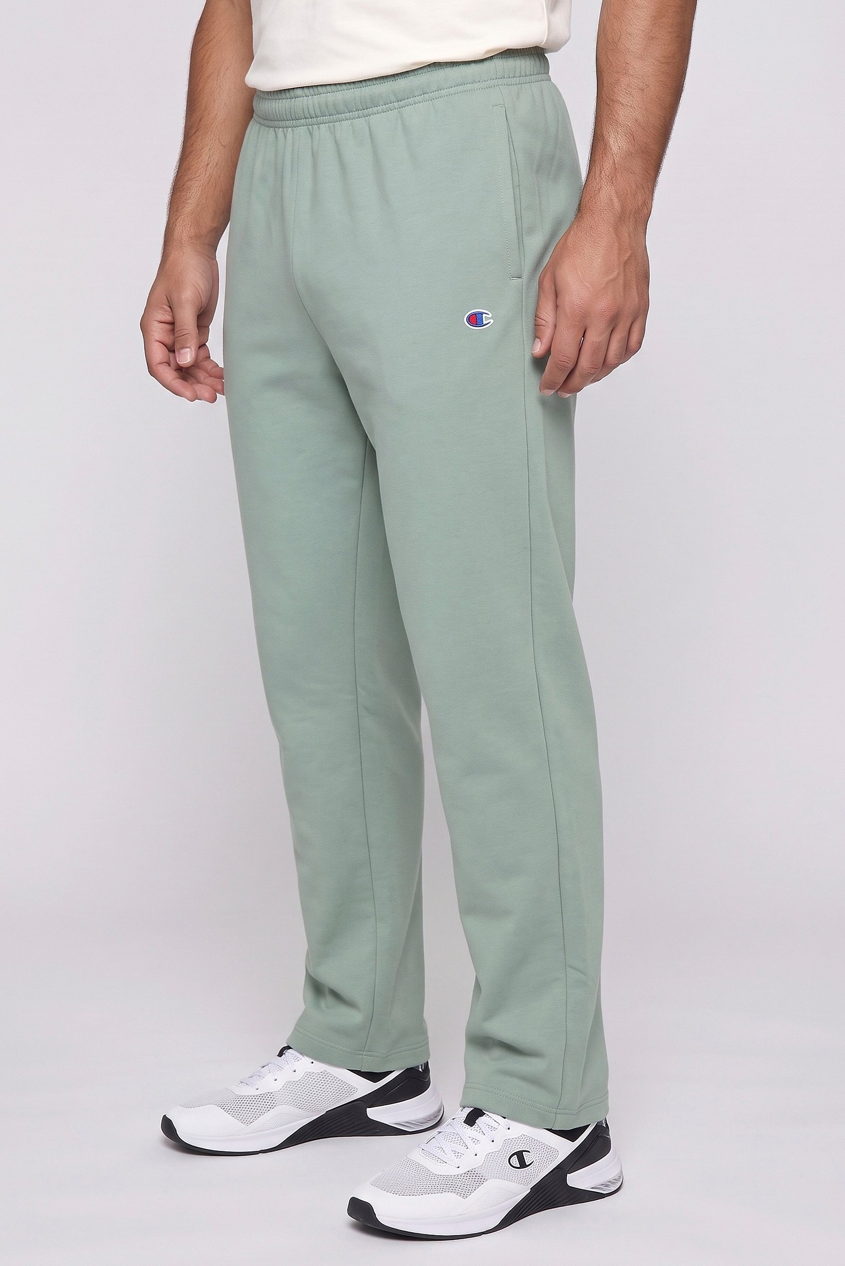Men Sportswear Fit Outdoor Sweatpants, Sage Green