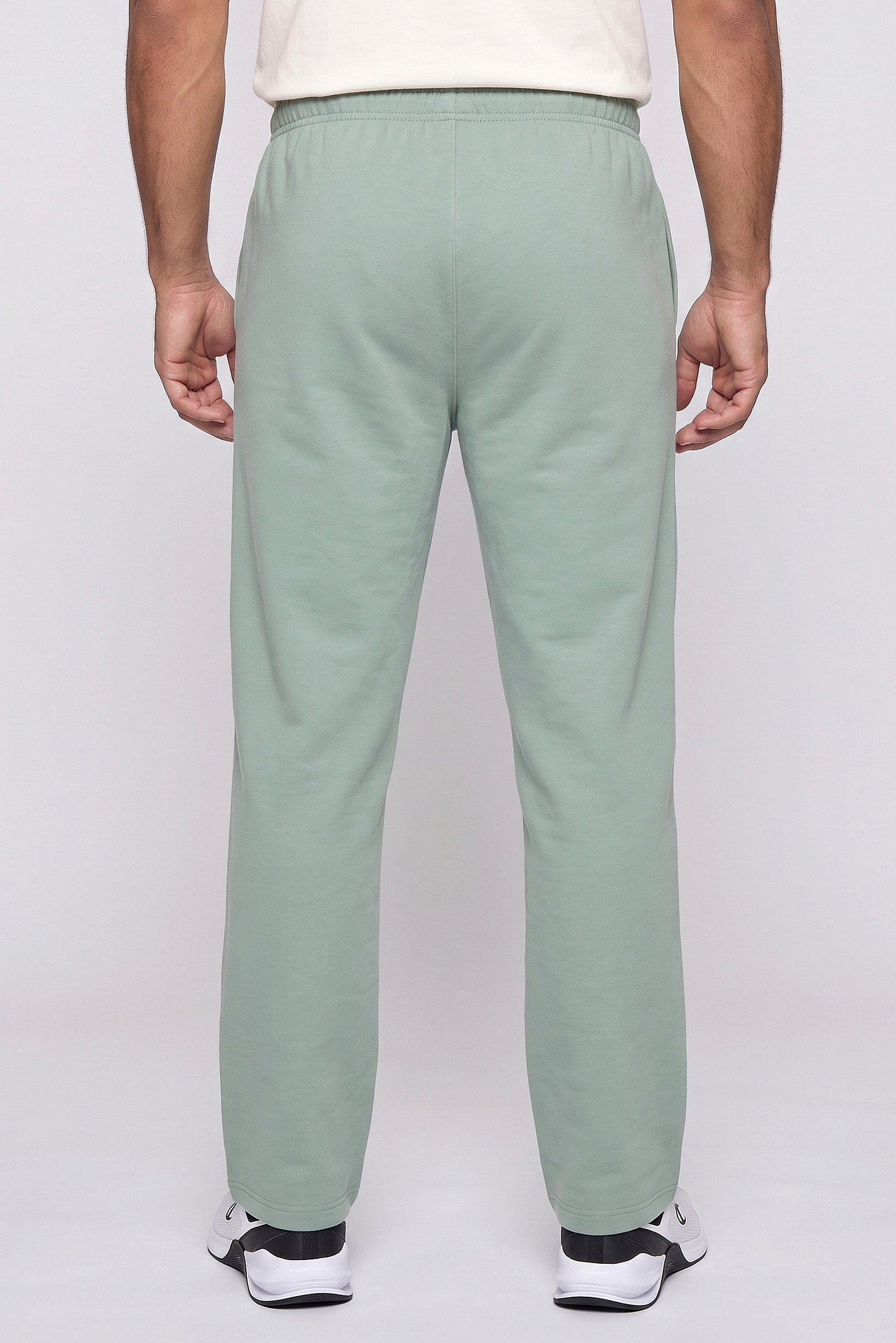 Men Sportswear Fit Outdoor Sweatpants, Sage Green