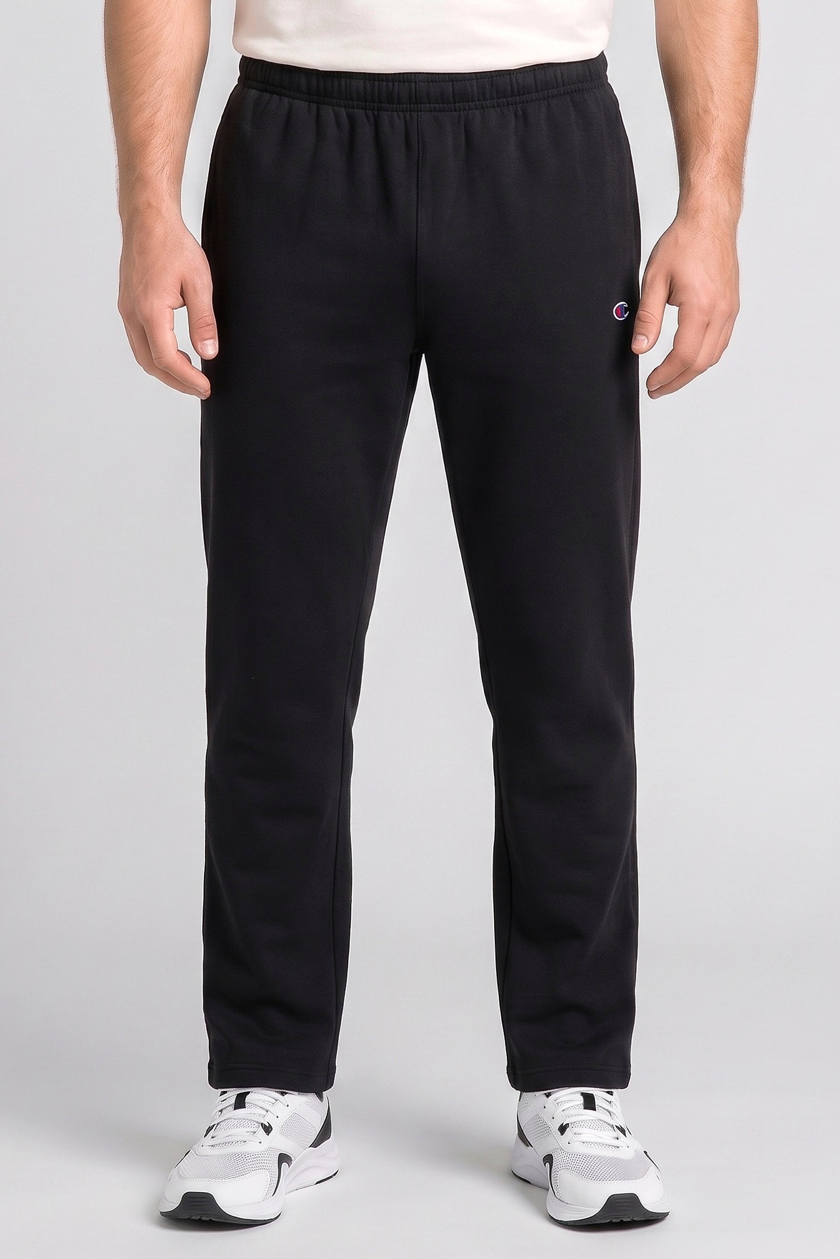 Men Sportswear Fit Outdoor Sweatpants, Black