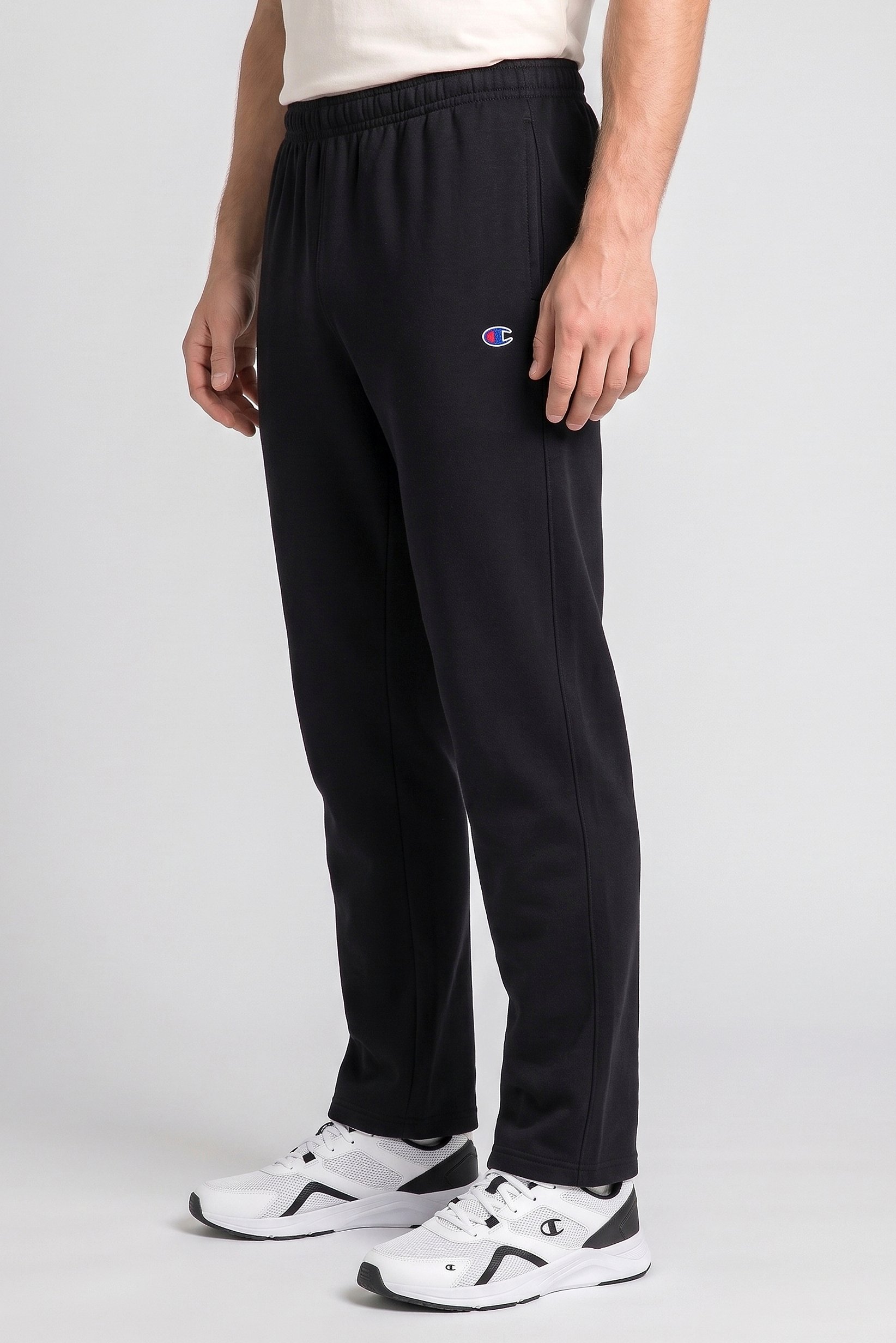 Men Sportswear Fit Outdoor Sweatpants, Black