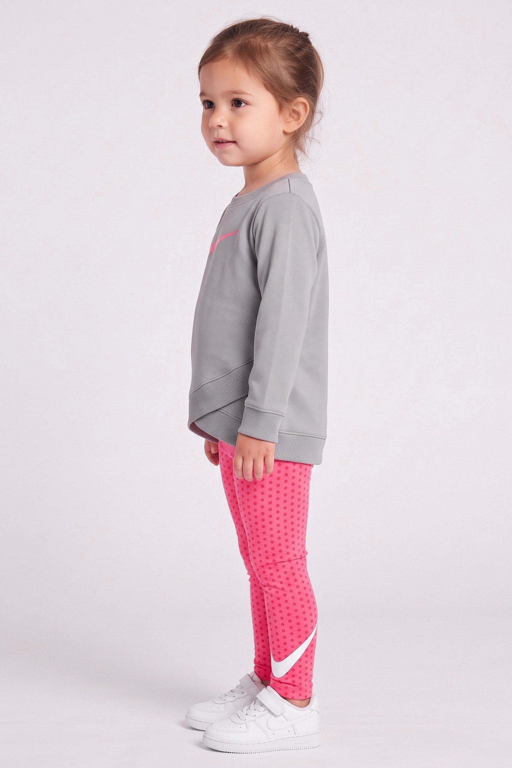 Toddlers Girl 2 Pcs Long Sleeve Sweatshirt And Leggings, Multicolor