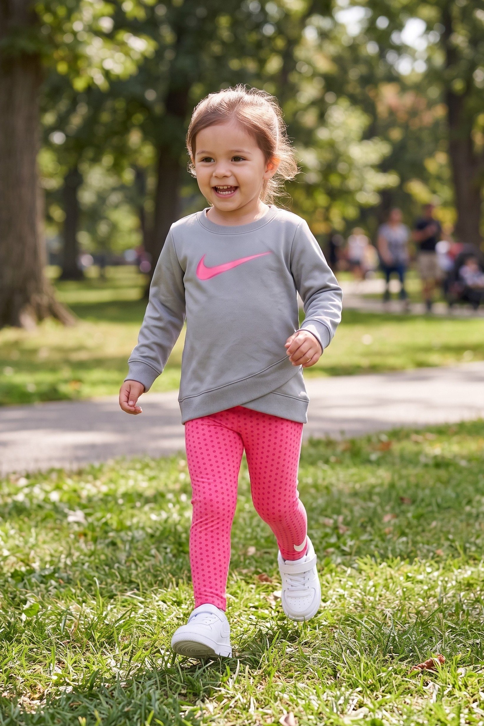Toddlers Girl 2 Pcs Long Sleeve Sweatshirt And Leggings, Multicolor