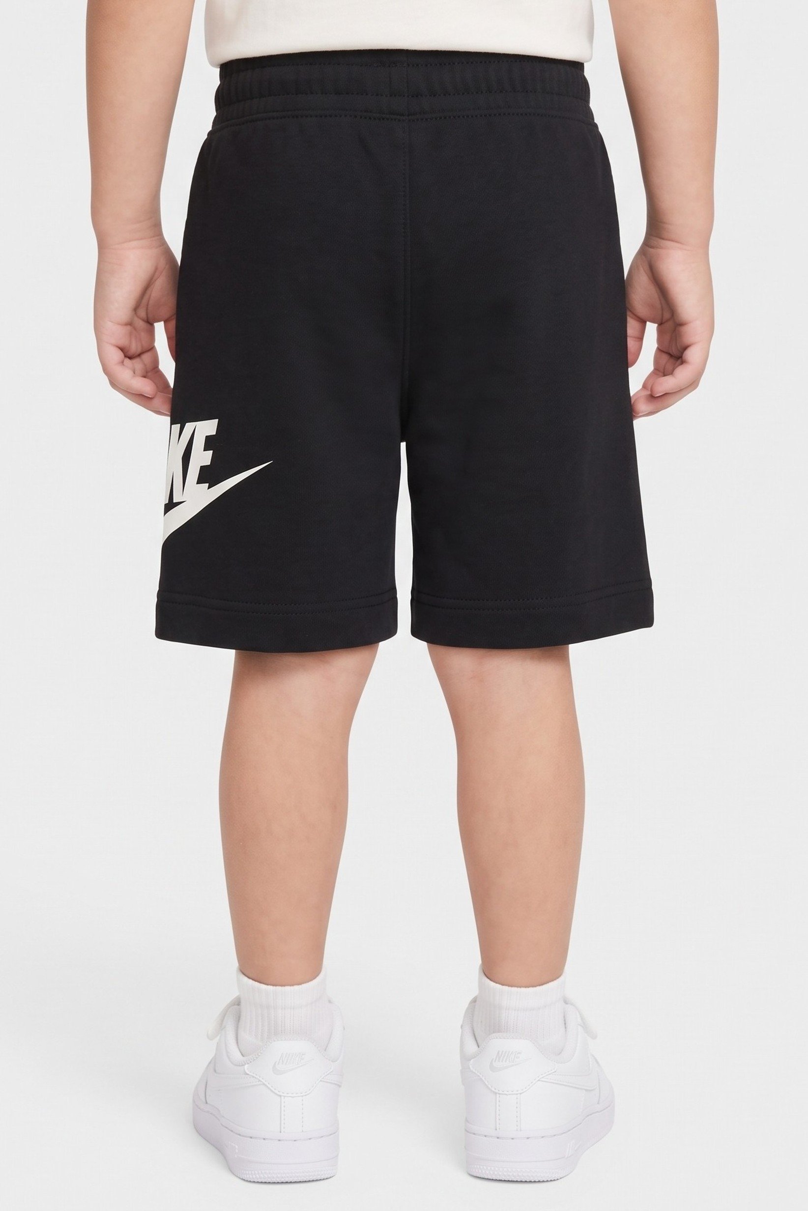 Toddlers Boy Brand Logo Shorts, Black